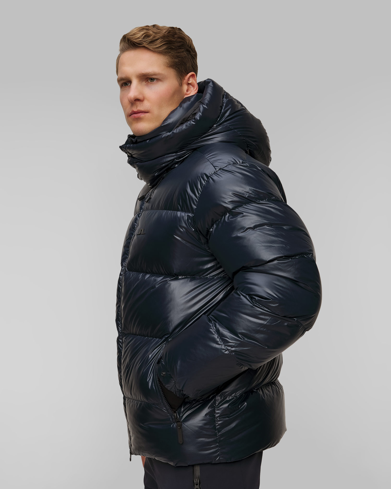 Granatowa kurtka męska J.Lindeberg Creek