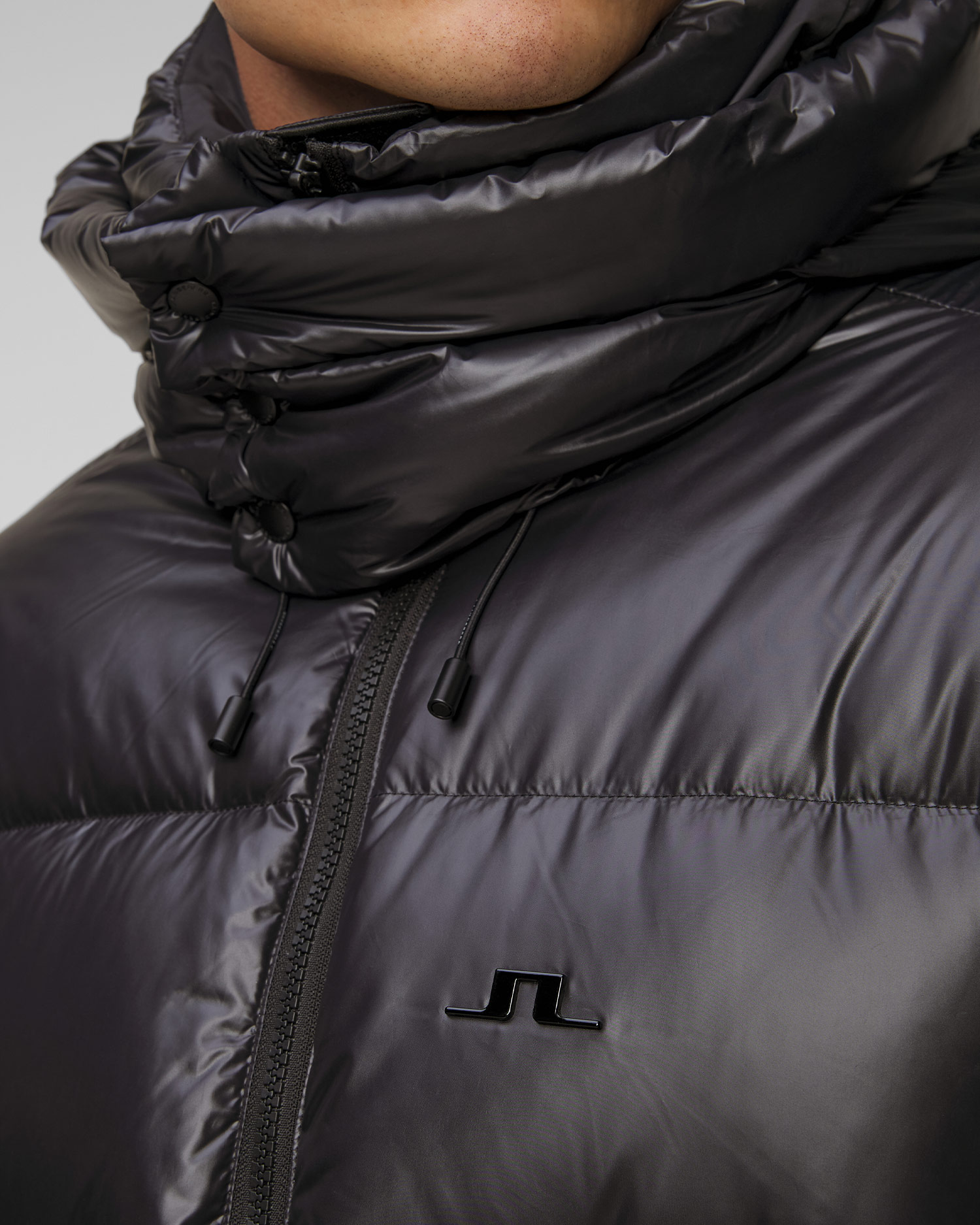 Czarna kurtka męska J.Lindeberg Creek