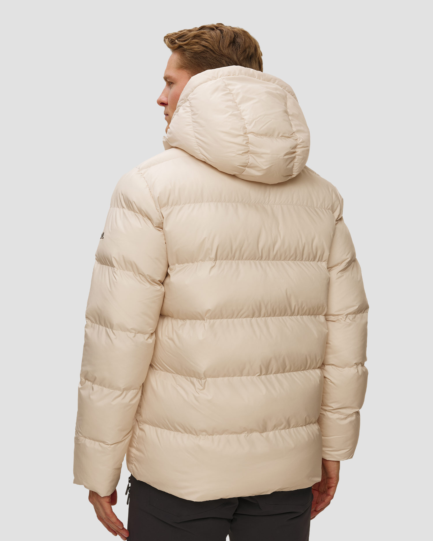 Giacca invernale da uomo J.Lindeberg Barek Padded Jacket beige