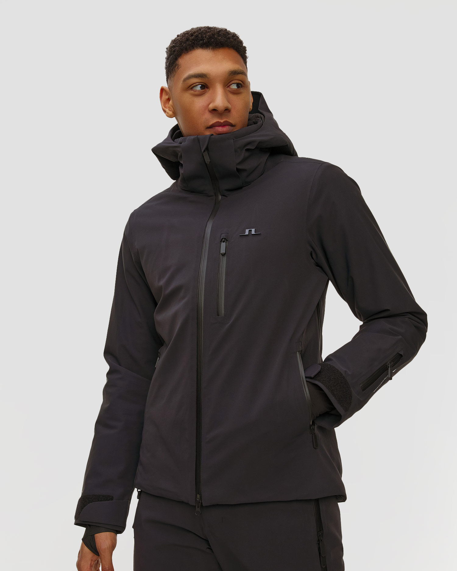 Giacca da sci da uomo J.Lindeberg Omnia Jacket nera