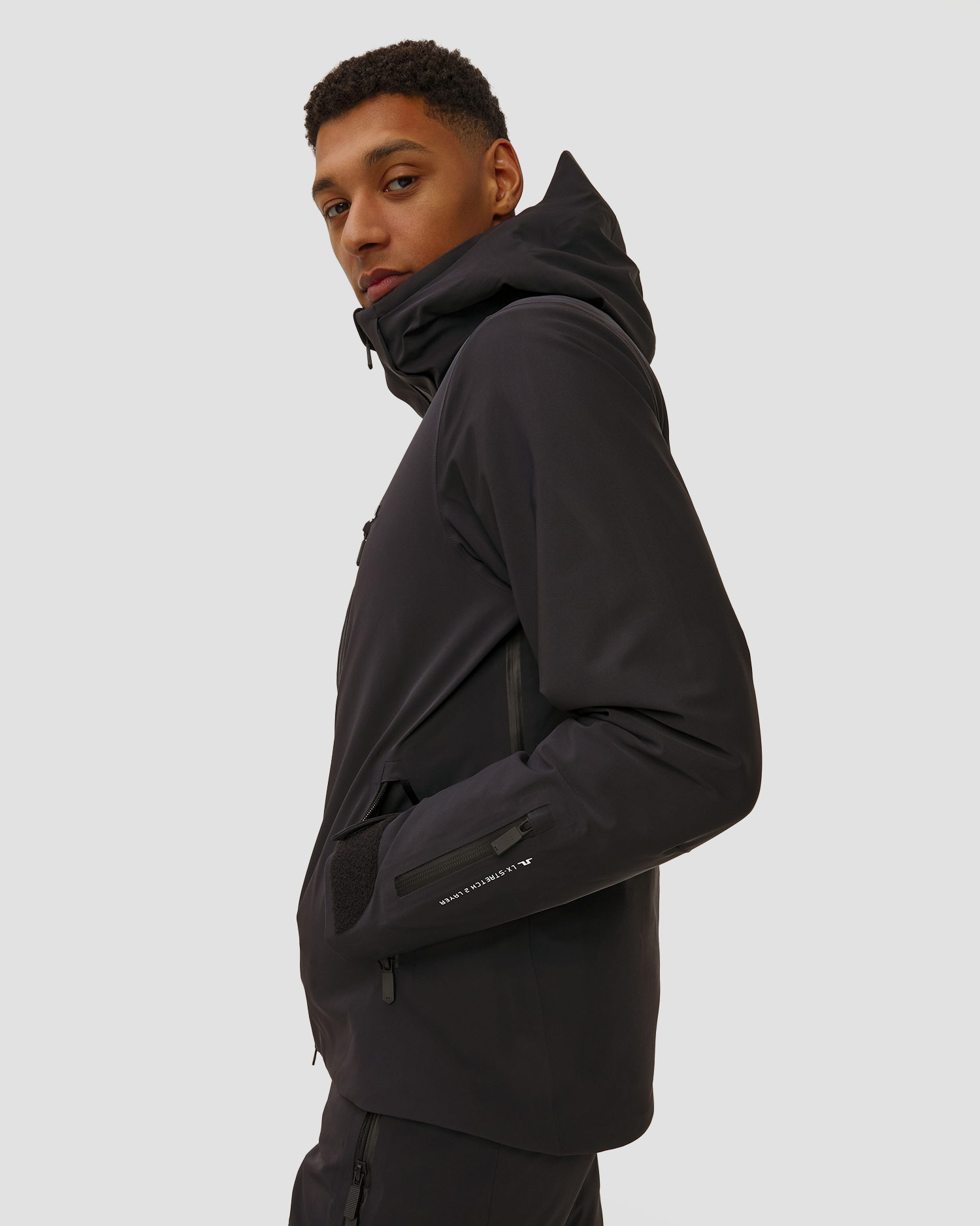 Giacca da sci da uomo J.Lindeberg Omnia Jacket nera