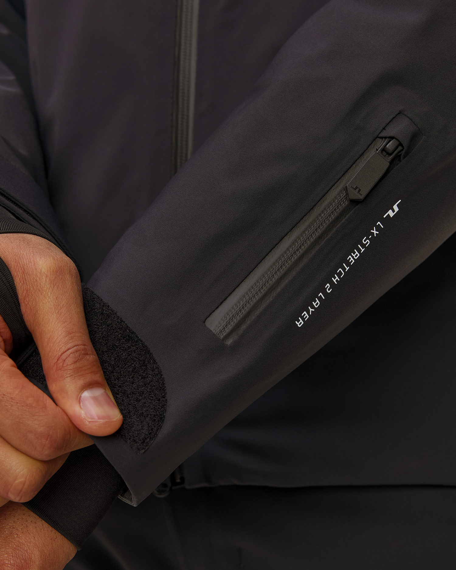 Giacca da sci da uomo J.Lindeberg Omnia Jacket nera