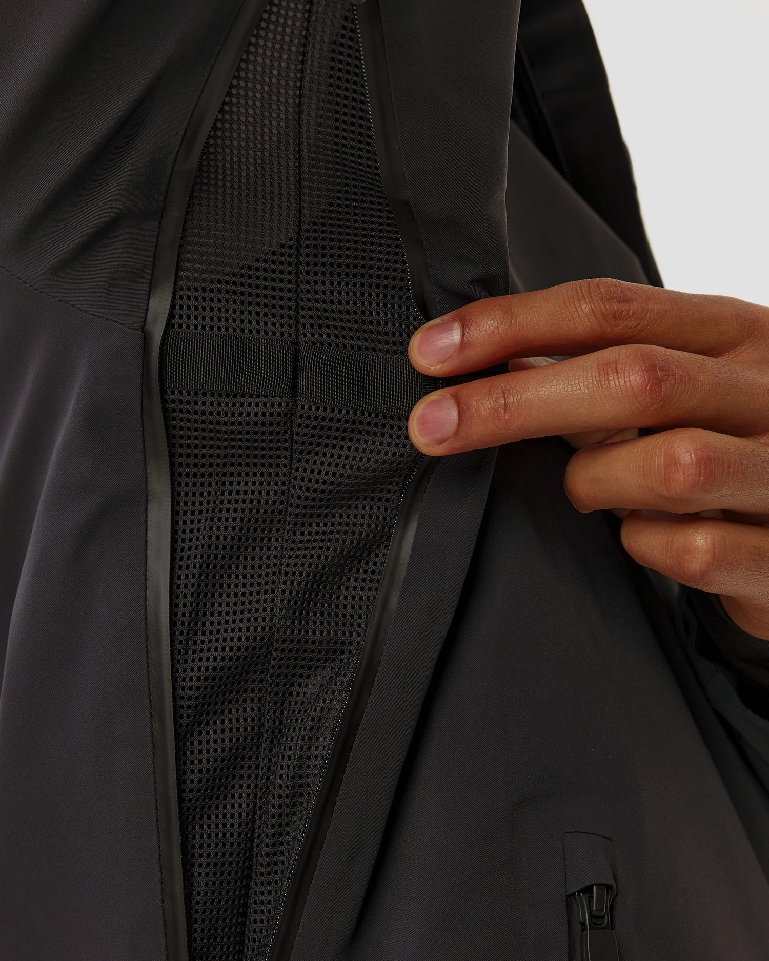 Giacca da sci da uomo J.Lindeberg Omnia Jacket nera