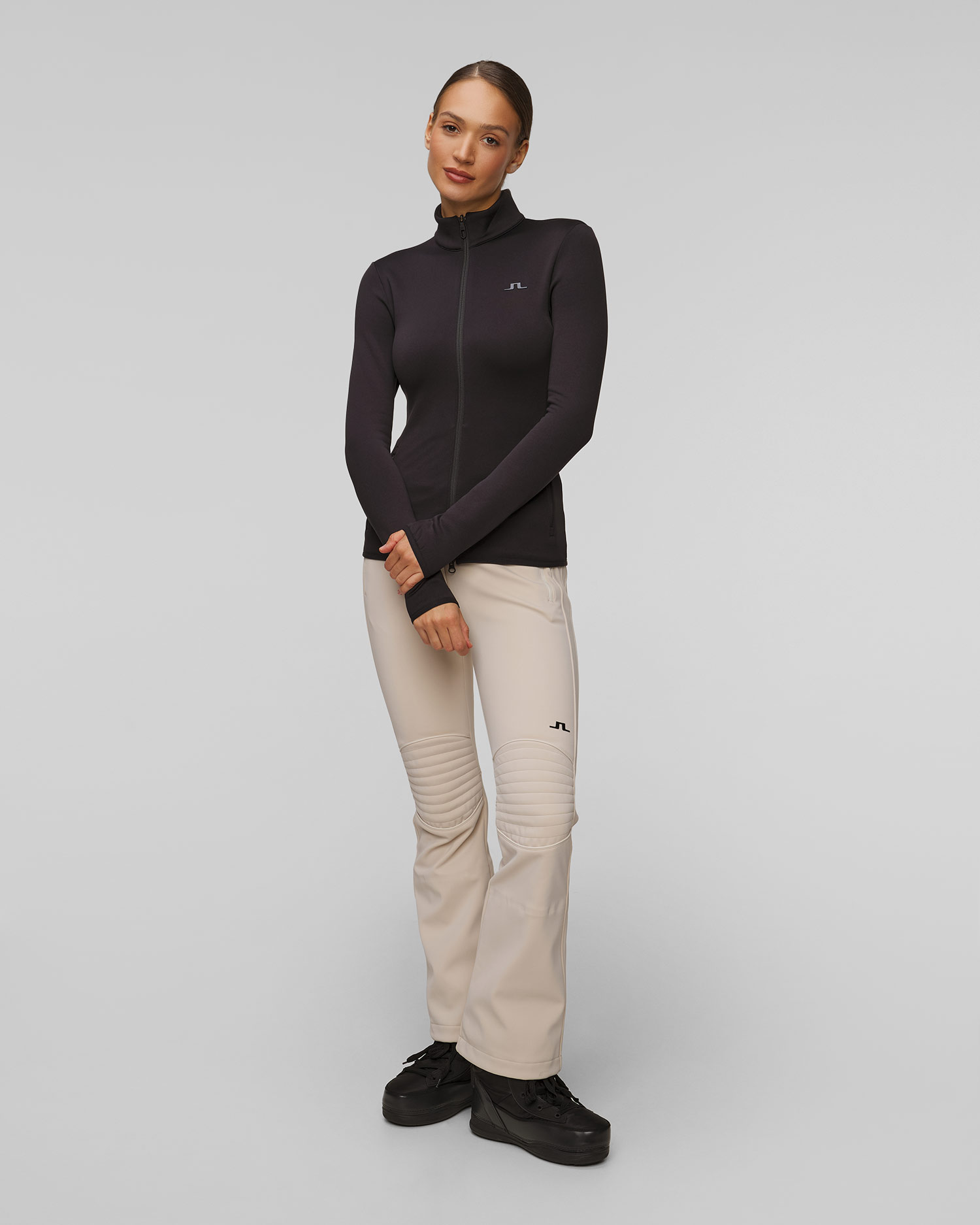 J.Lindeberg Milly Damen-Sweatshirt in Schwarz