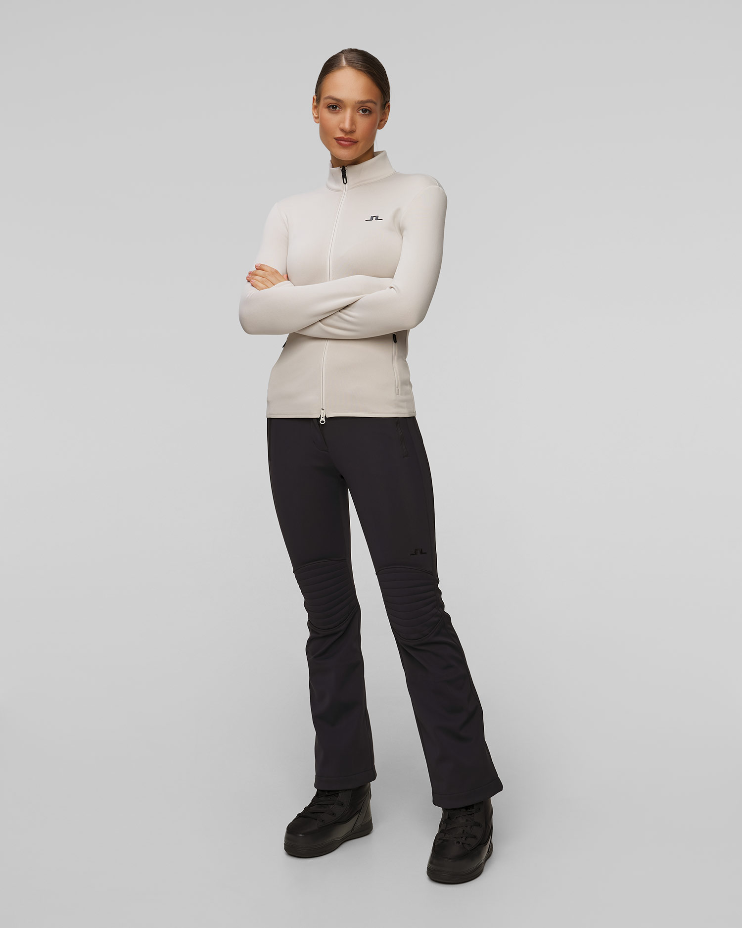 Women's beige sweatshirt J.Lindeberg Milly