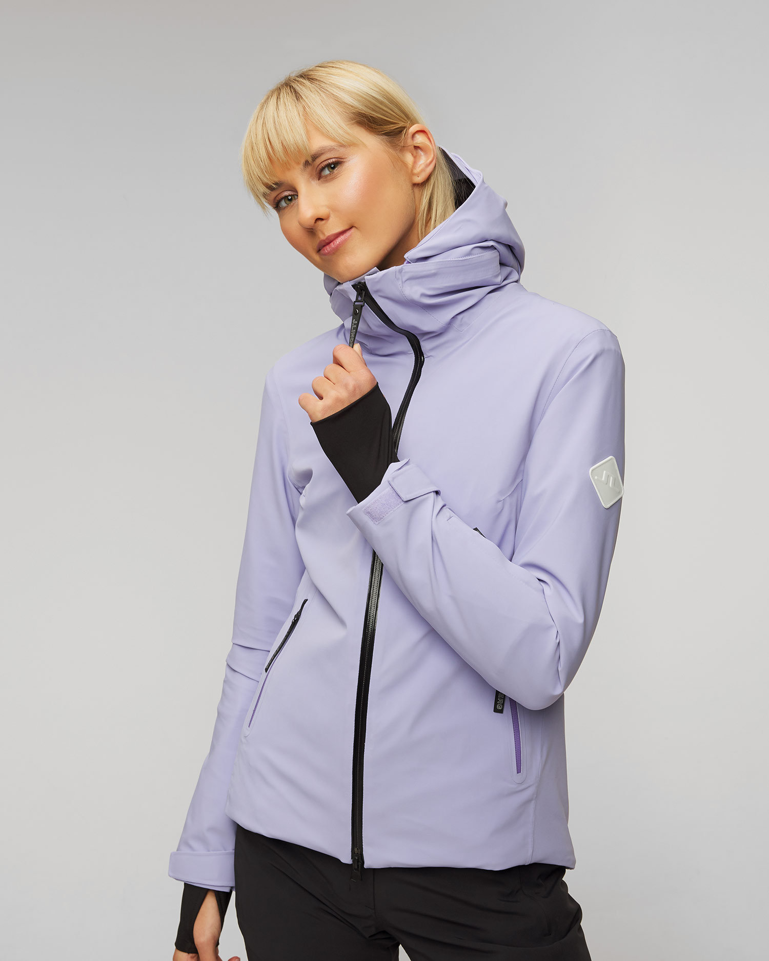 Women's purple ski jacket J.Lindeberg Halo