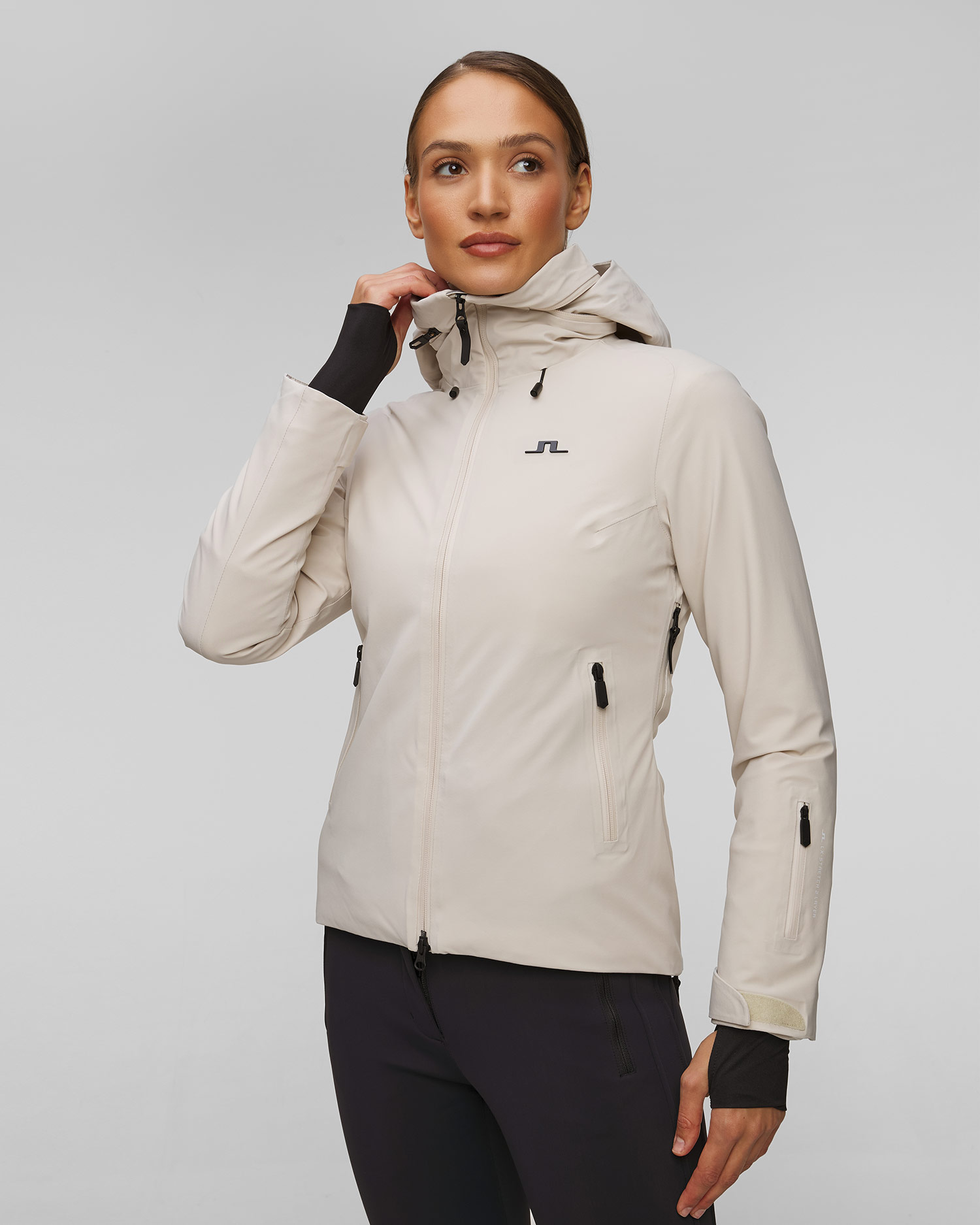 J.Lindeberg Olivia Damen-Skijacke in Beige