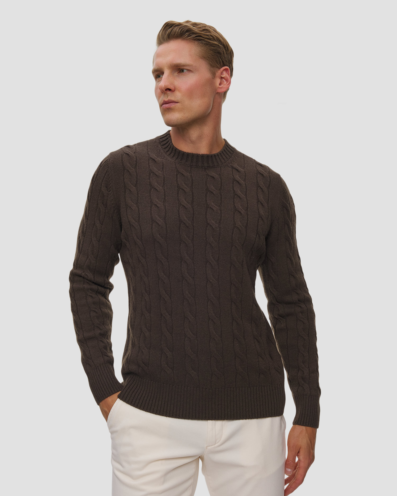 Gran Sasso Herrenpullover aus Kaschmir