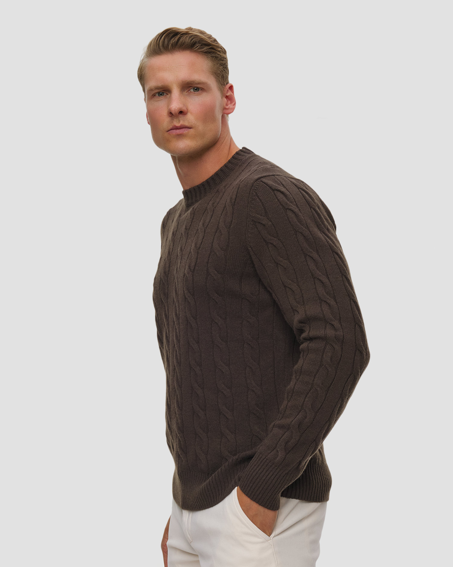 Gran Sasso Herrenpullover aus Kaschmir