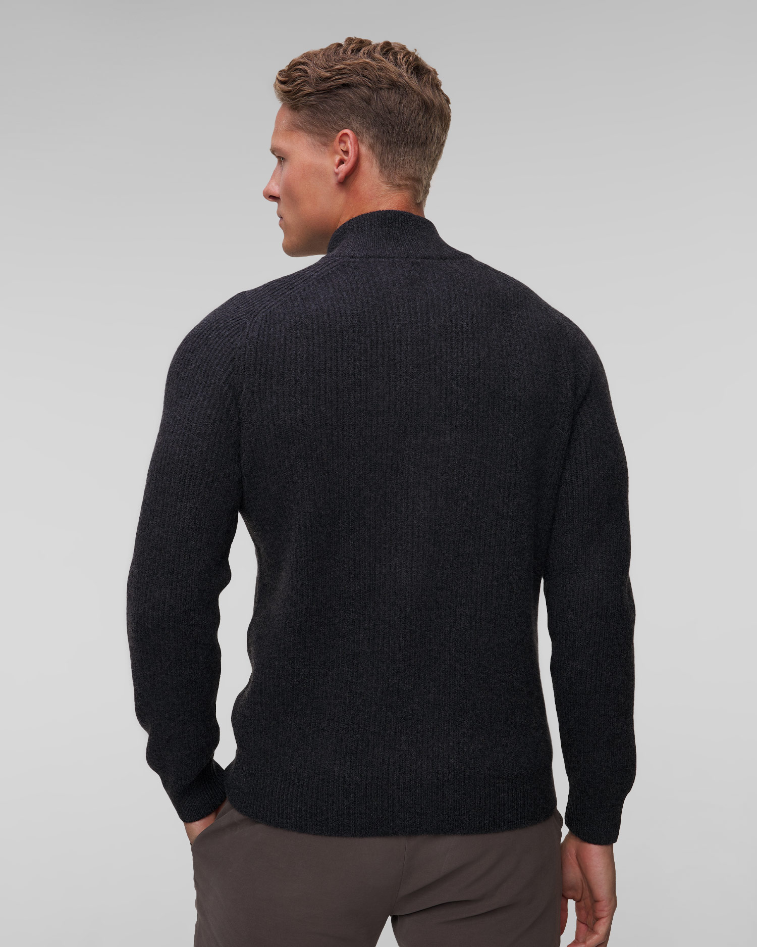 Cashmere zip-up sweater Gran Sasso