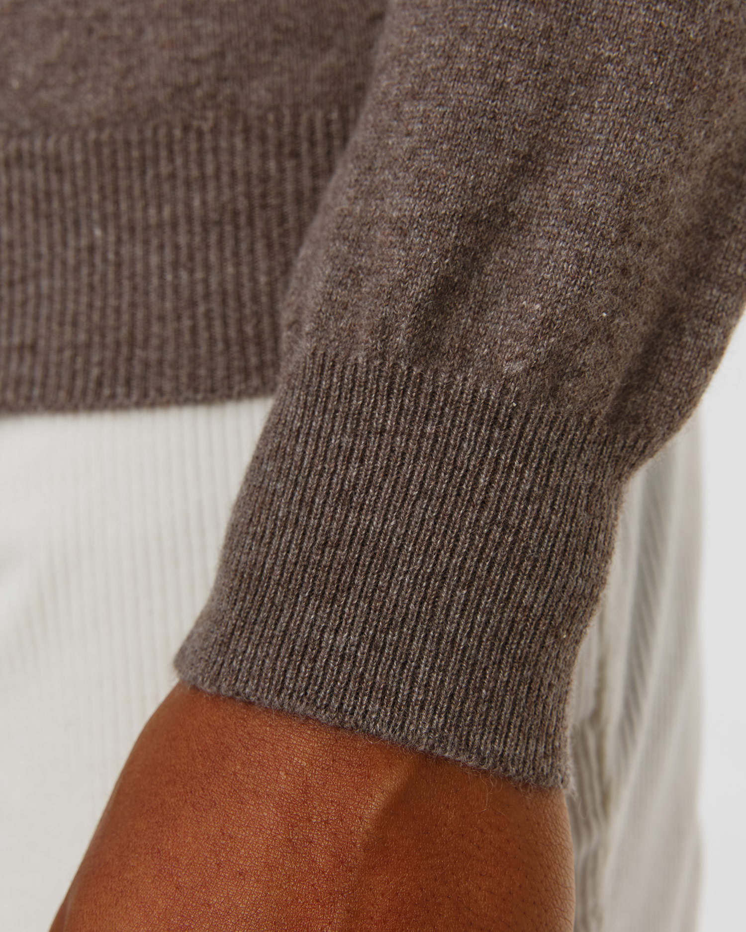 Pull à col roulé en cachemire pour hommes Gran Sasso