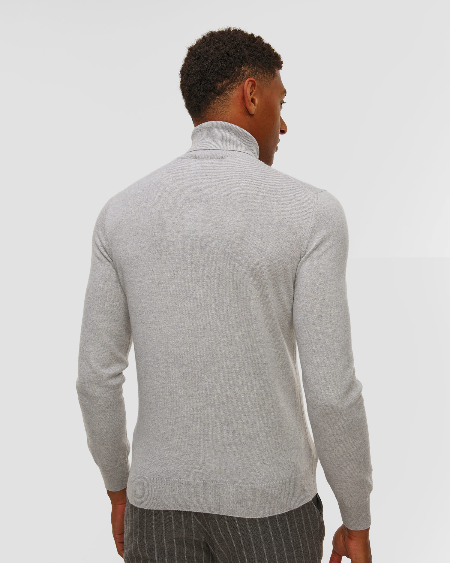 Sweter kaszmirowy z golfem męski Gran Sasso