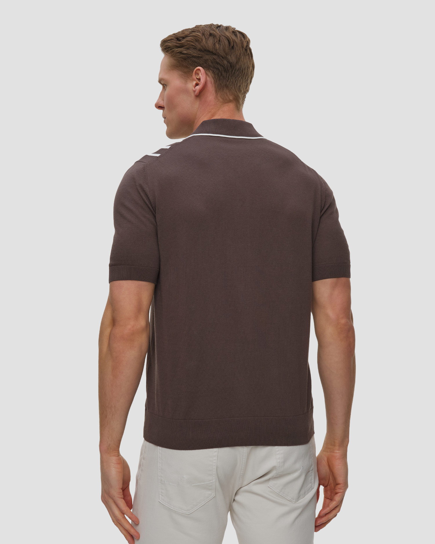 Polo dzianinowe męskie Gran Sasso