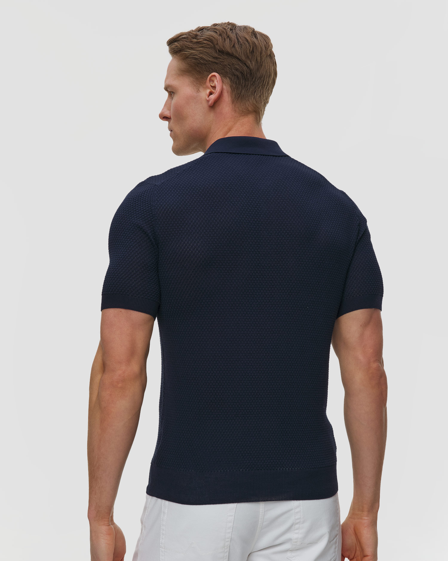 Polo dzianinowe męskie Gran Sasso