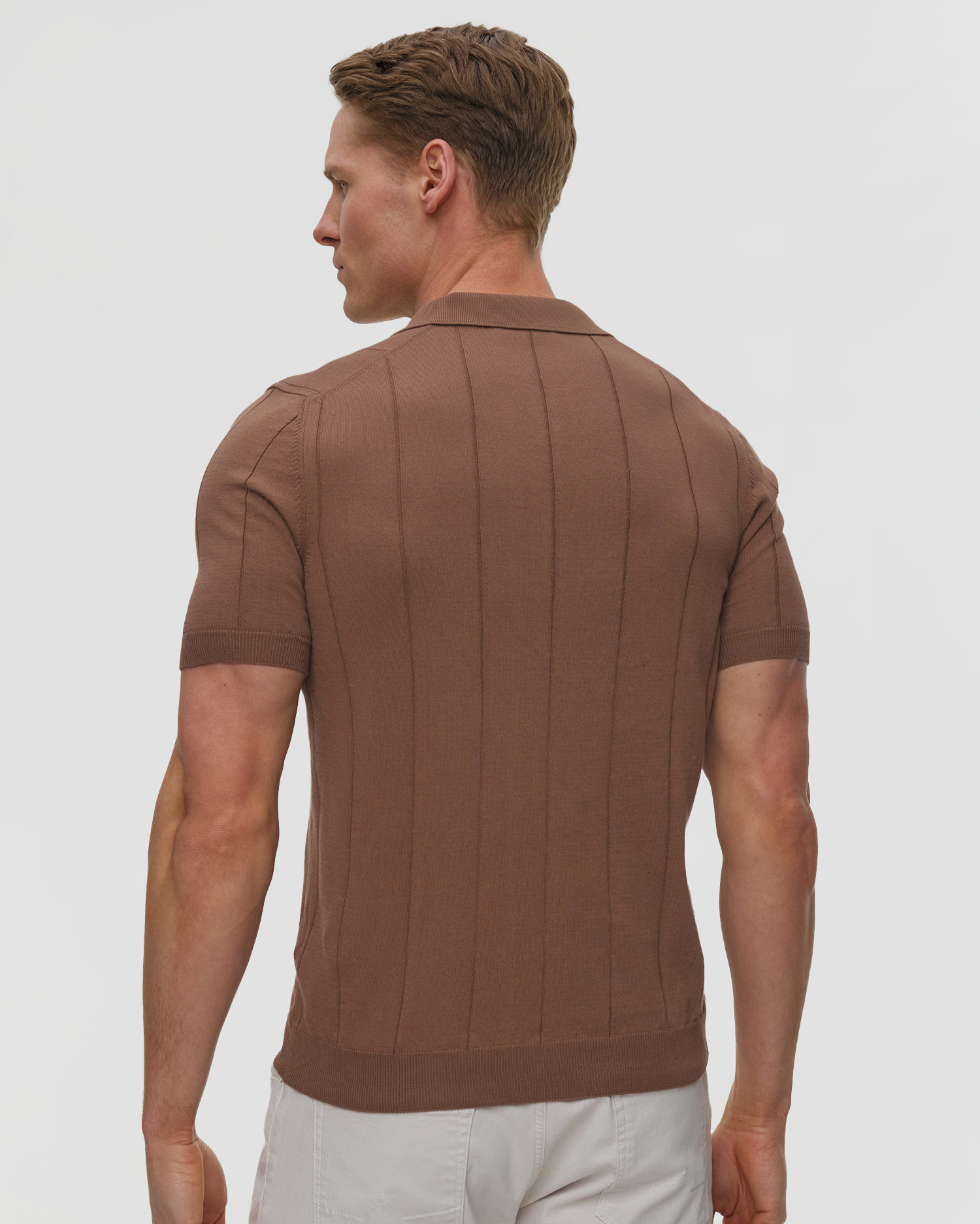 Polo dzianinowe męskie Gran Sasso