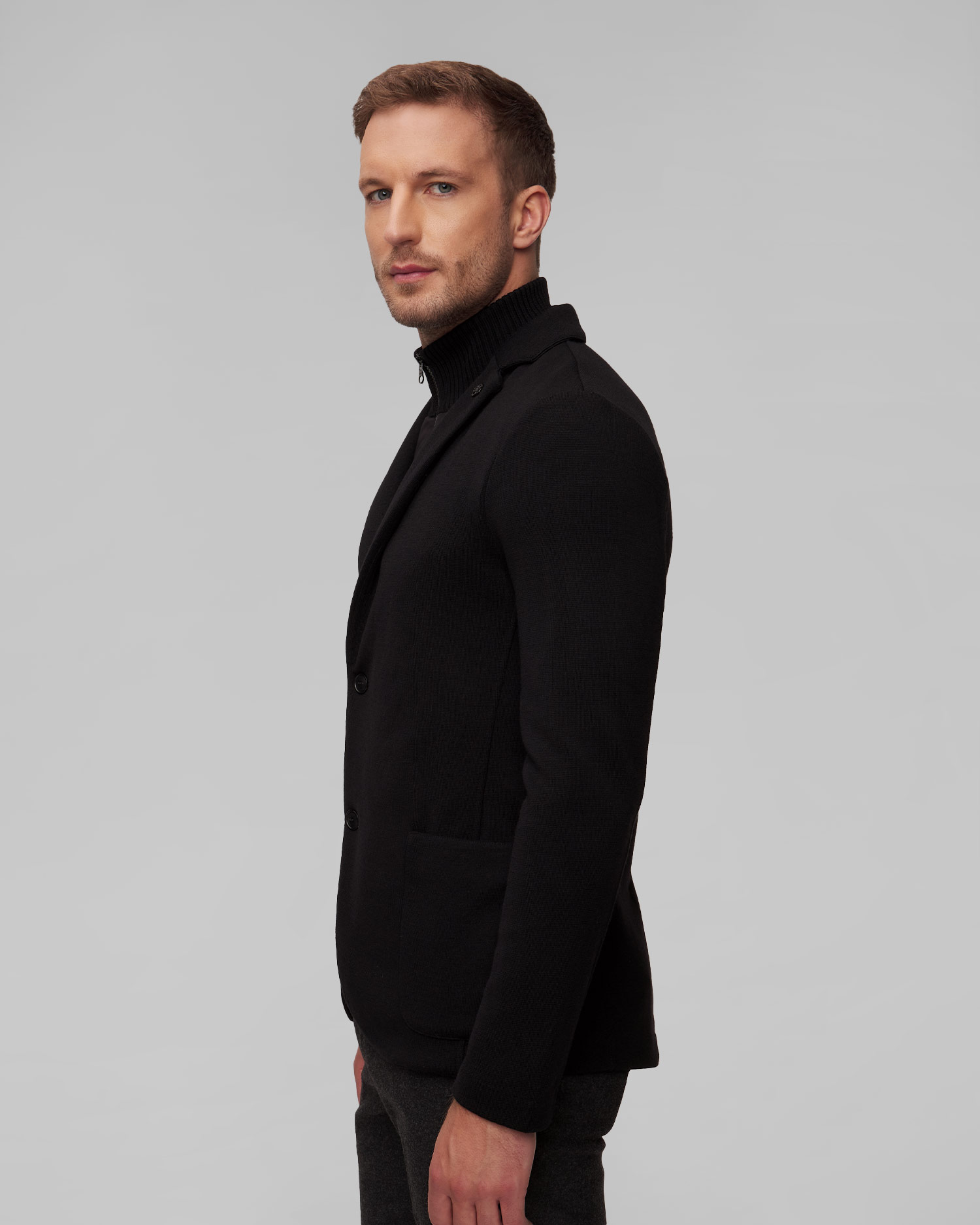 Men's blazer with a lining Gran Sasso 