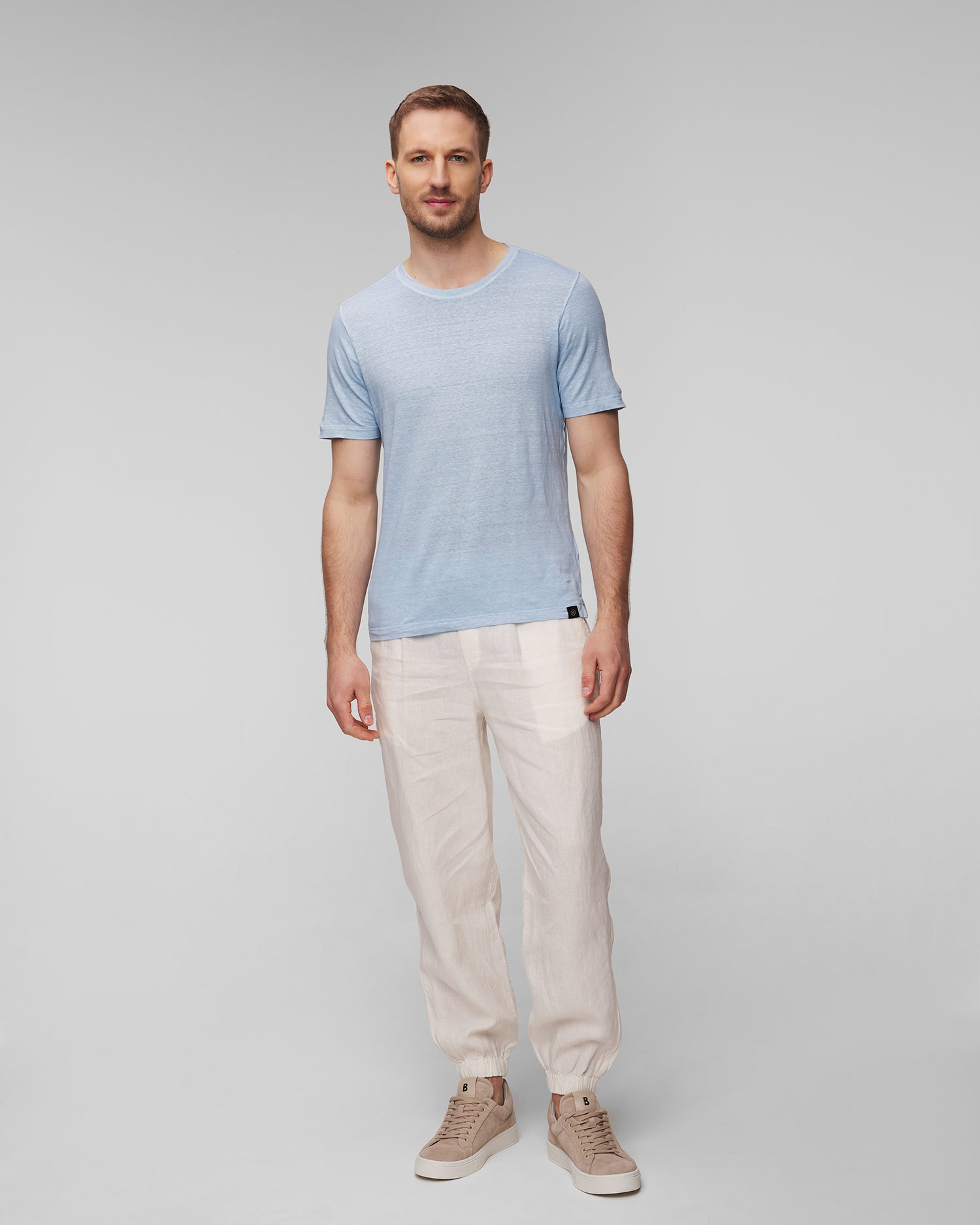 Linen T-shirt Gran Sasso Vintage