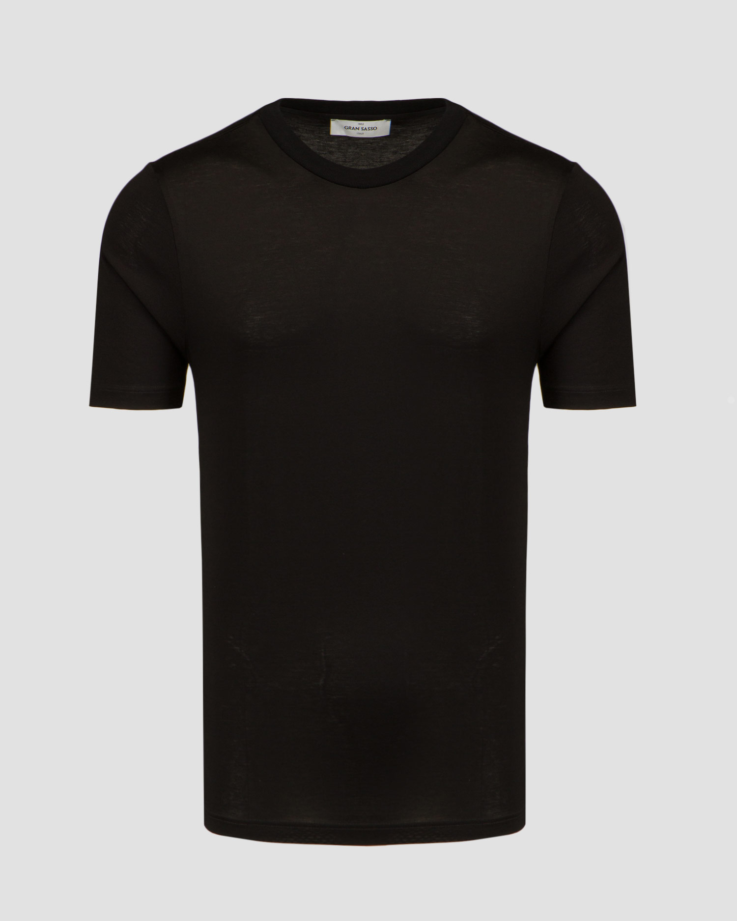 T-shirt męski Gran Sasso czarny