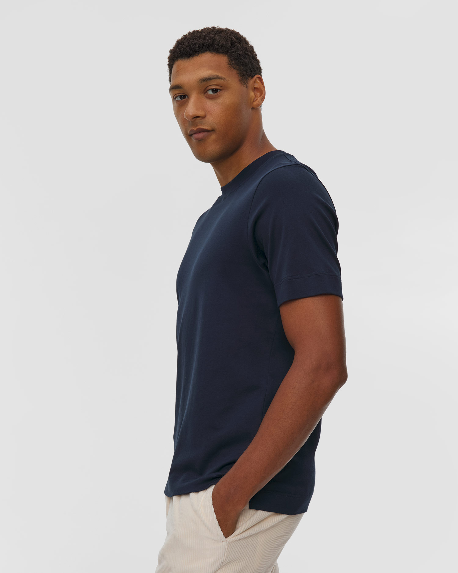 Tricou bleumarin pentru bărbați Gran Sasso