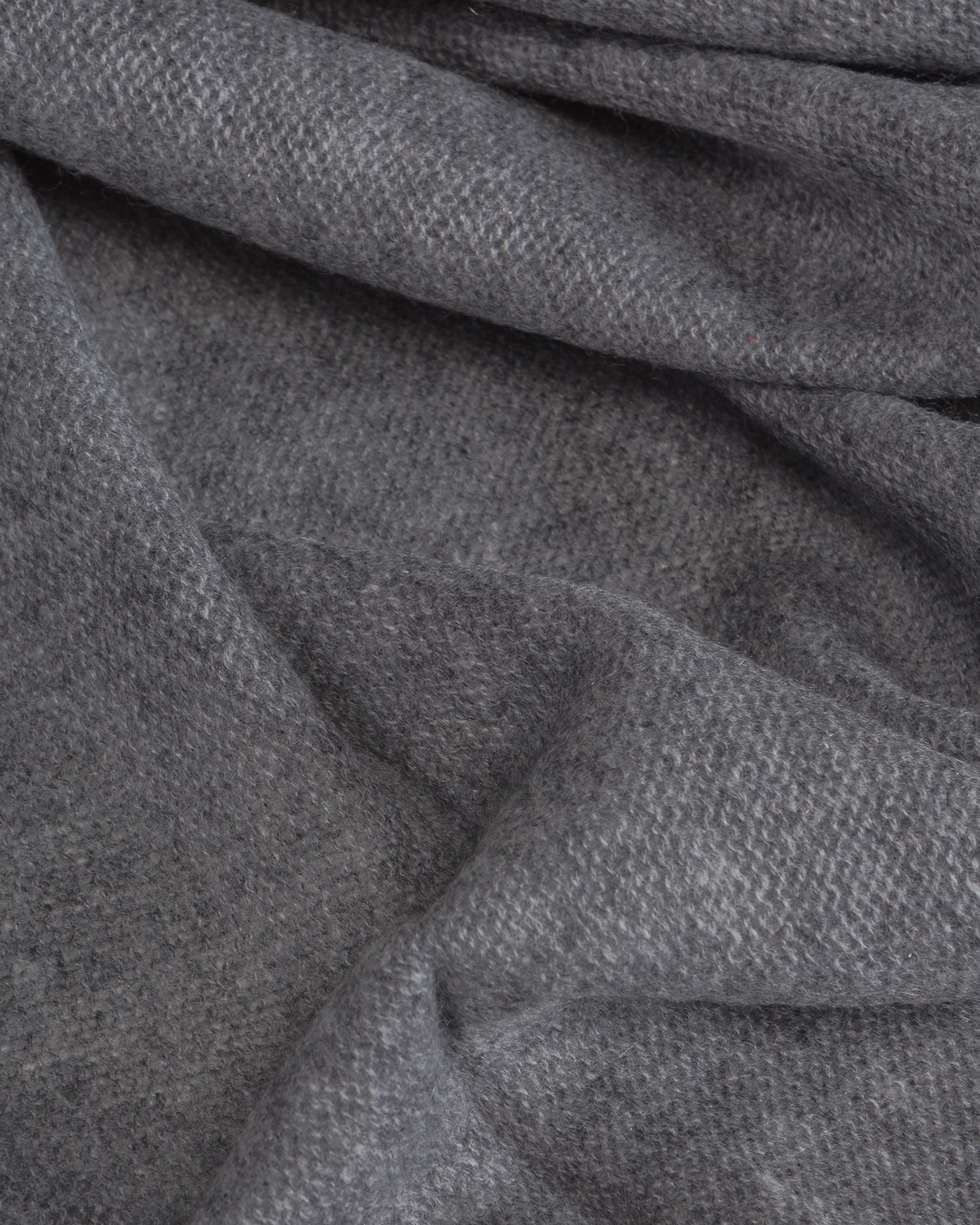 Women's grey cashmere scarf Kujten Daizy Large