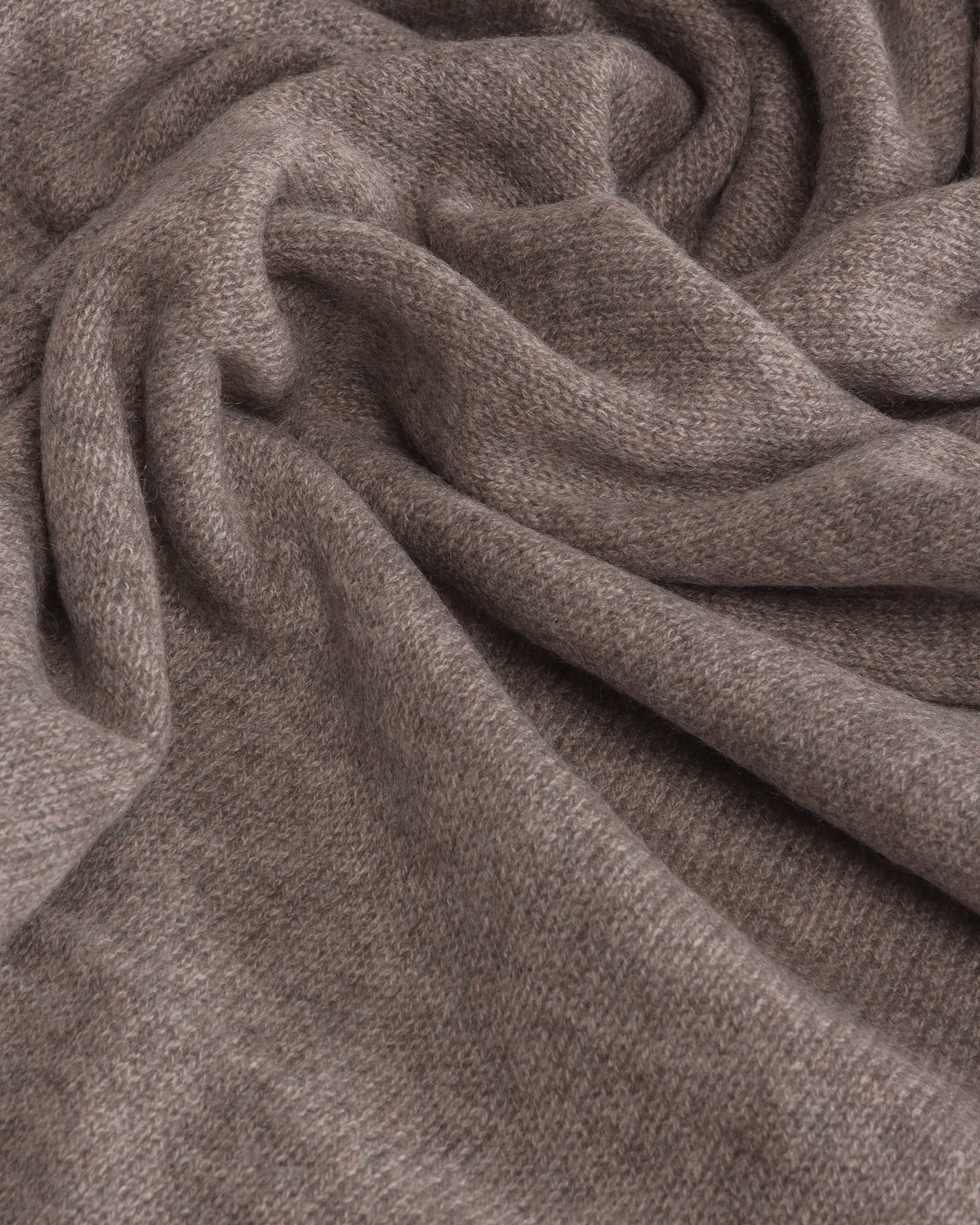 Kujten Daizy Large Kaschmirschal für Damen in Braun