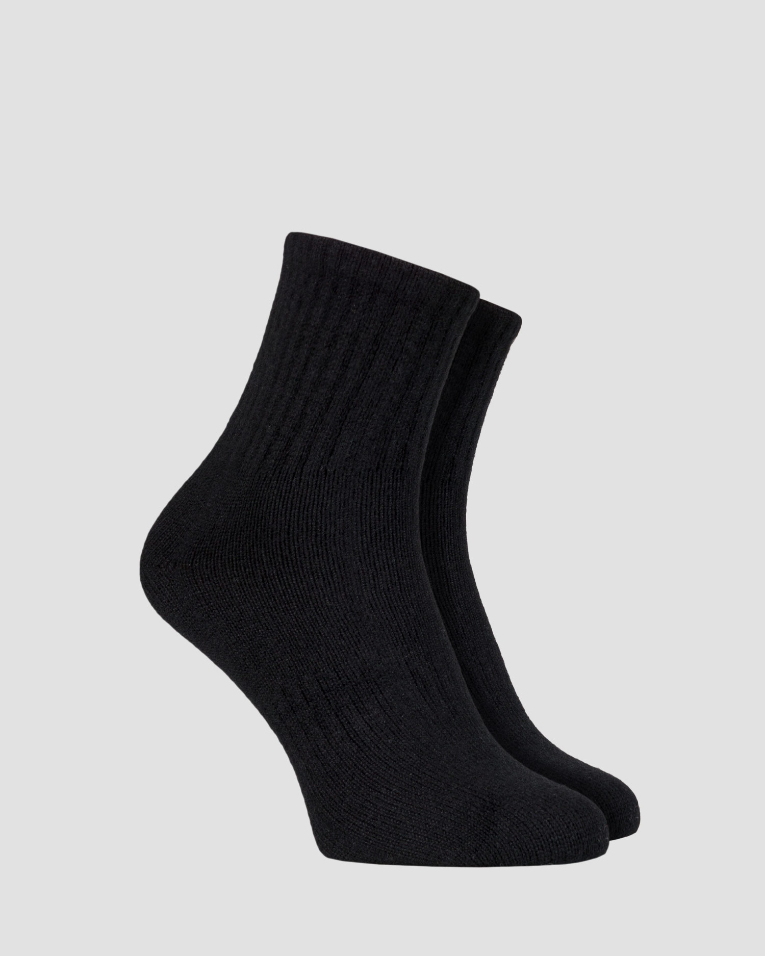 Černé ponožky z kašmíru Kujten Socks
