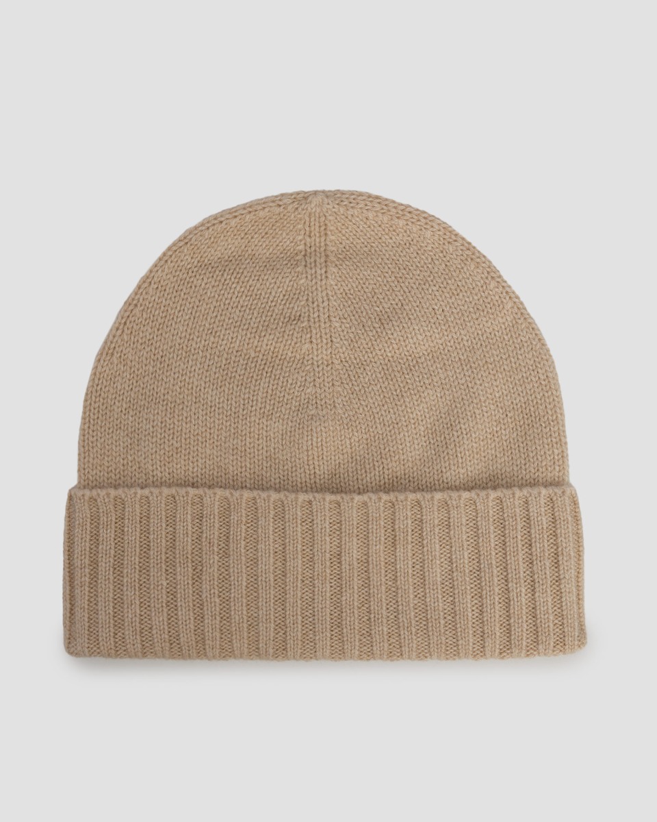Bonnet en cachemire pour femmes Kujten Tom, Couleur: Beżowy