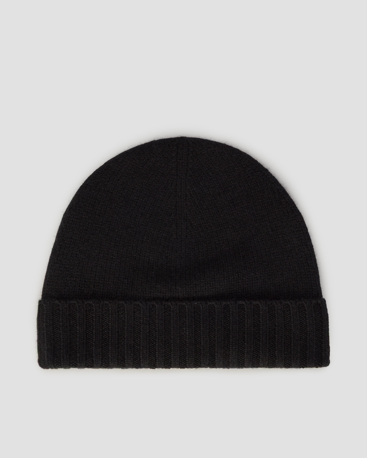 Czapka z kaszmiru KUJTEN TOM, Kolor/Wzór: Czarny