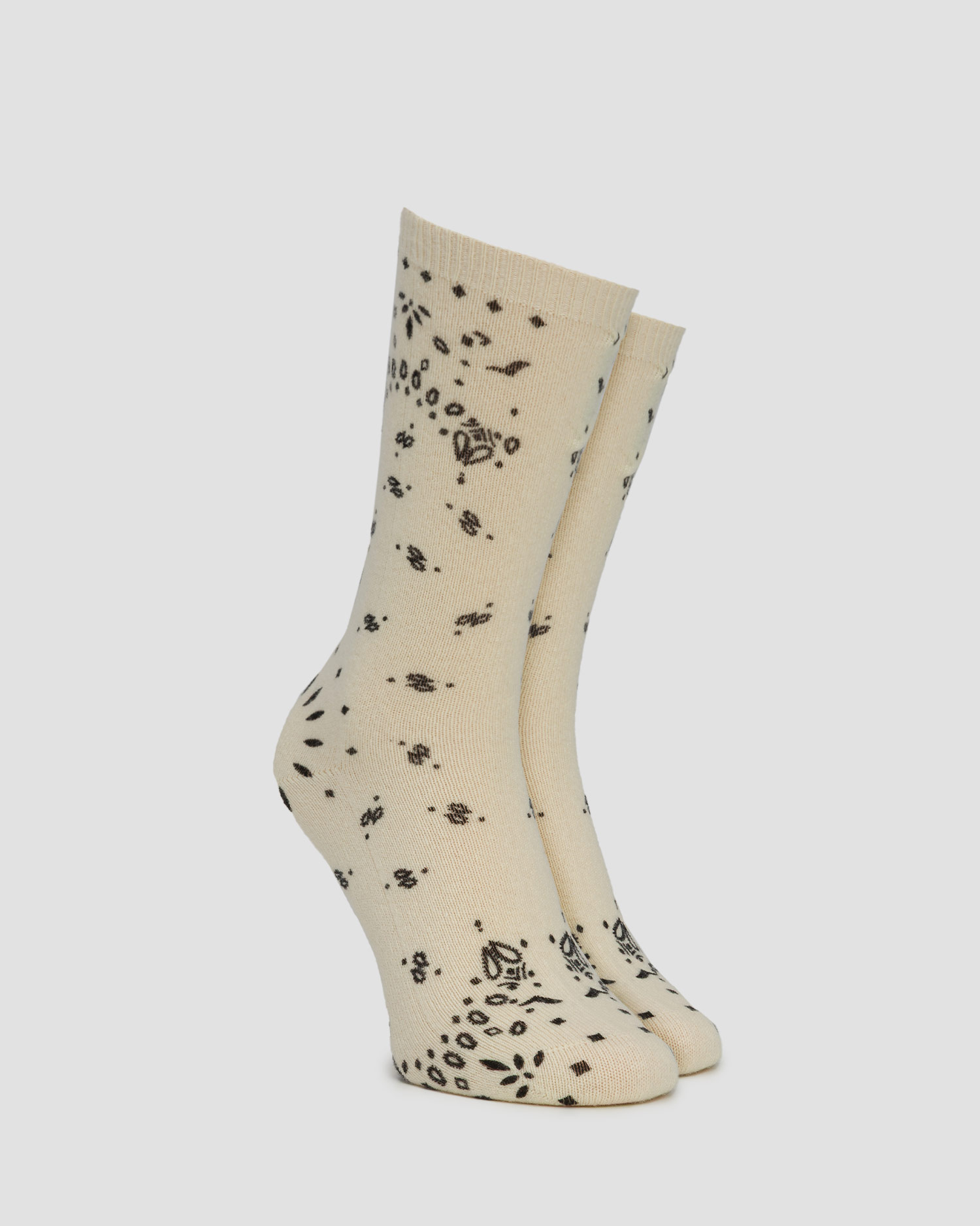 Women's cashmere socks Kujten Sig Bandana