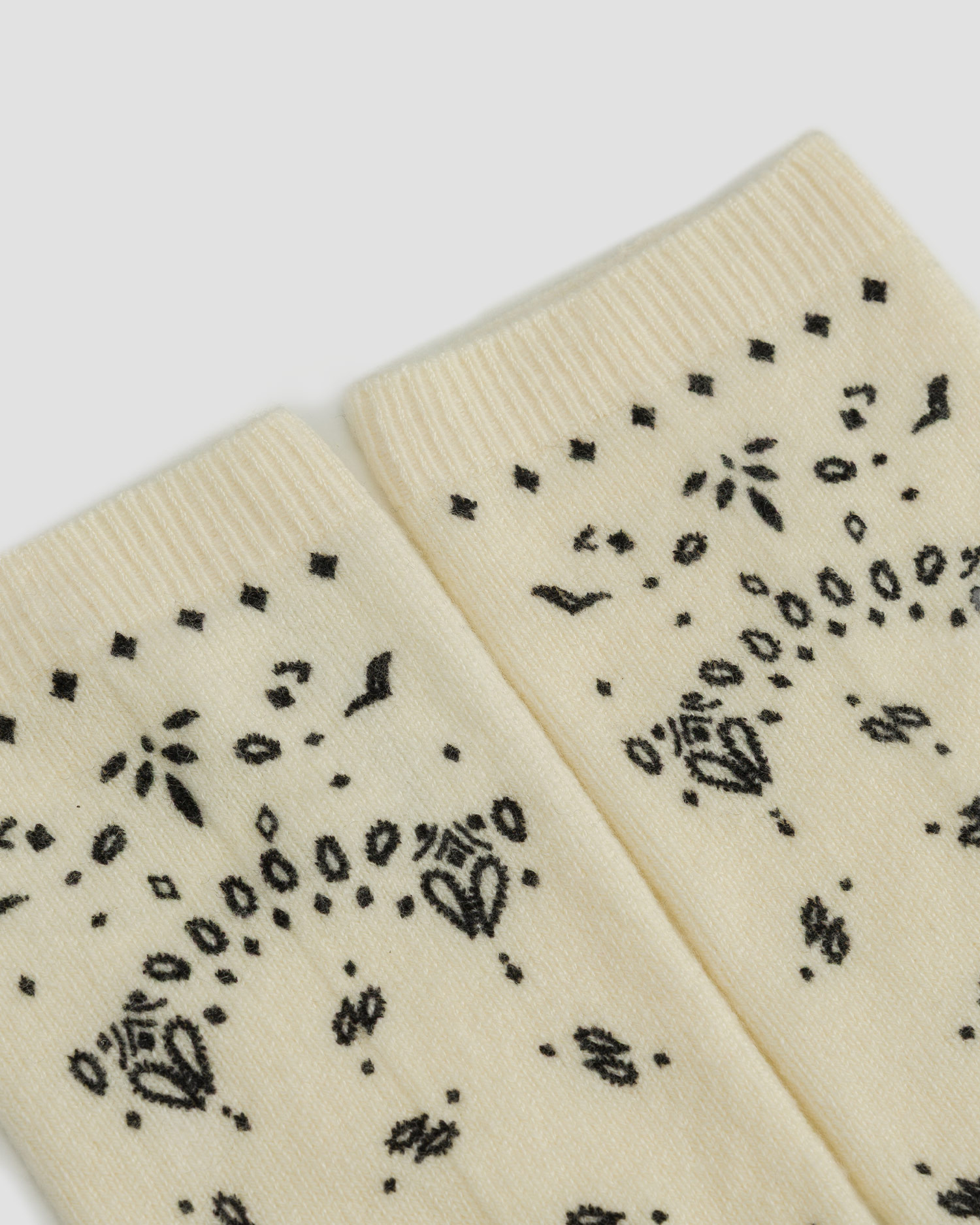 Women's cashmere socks Kujten Sig Bandana