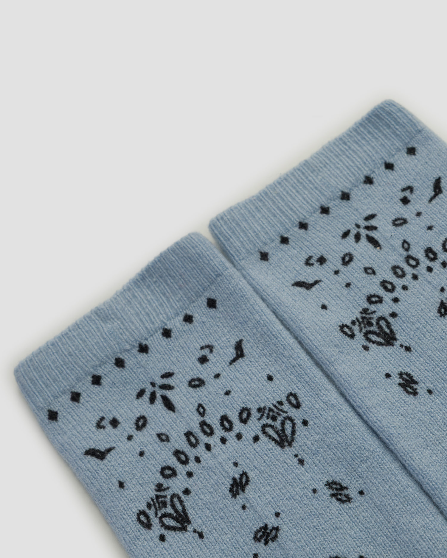 Calzini lunghi in cashmere da donna Kujten Sig Bandana