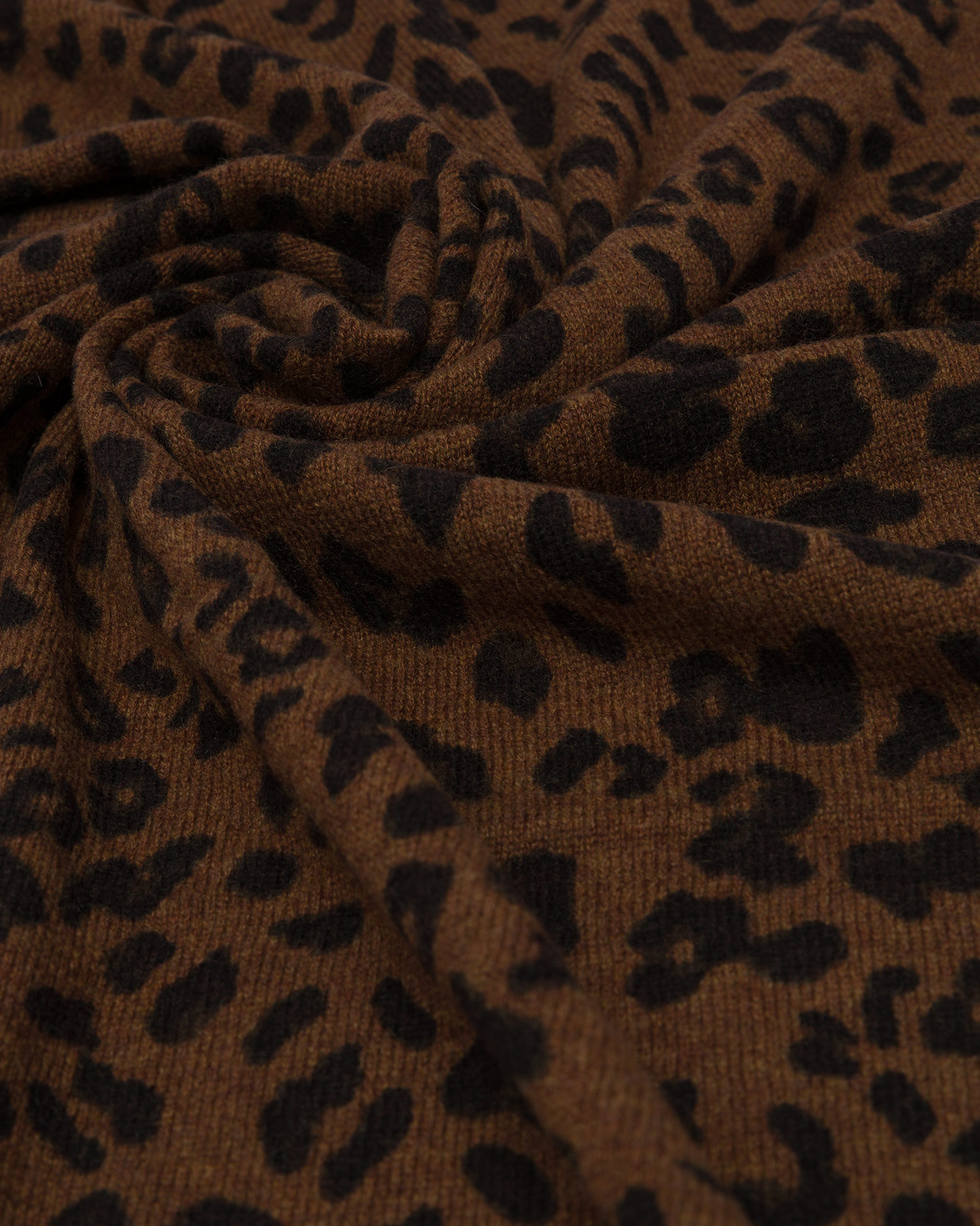 Kujten Hachiko Leopard Kaschmirschal für Damen