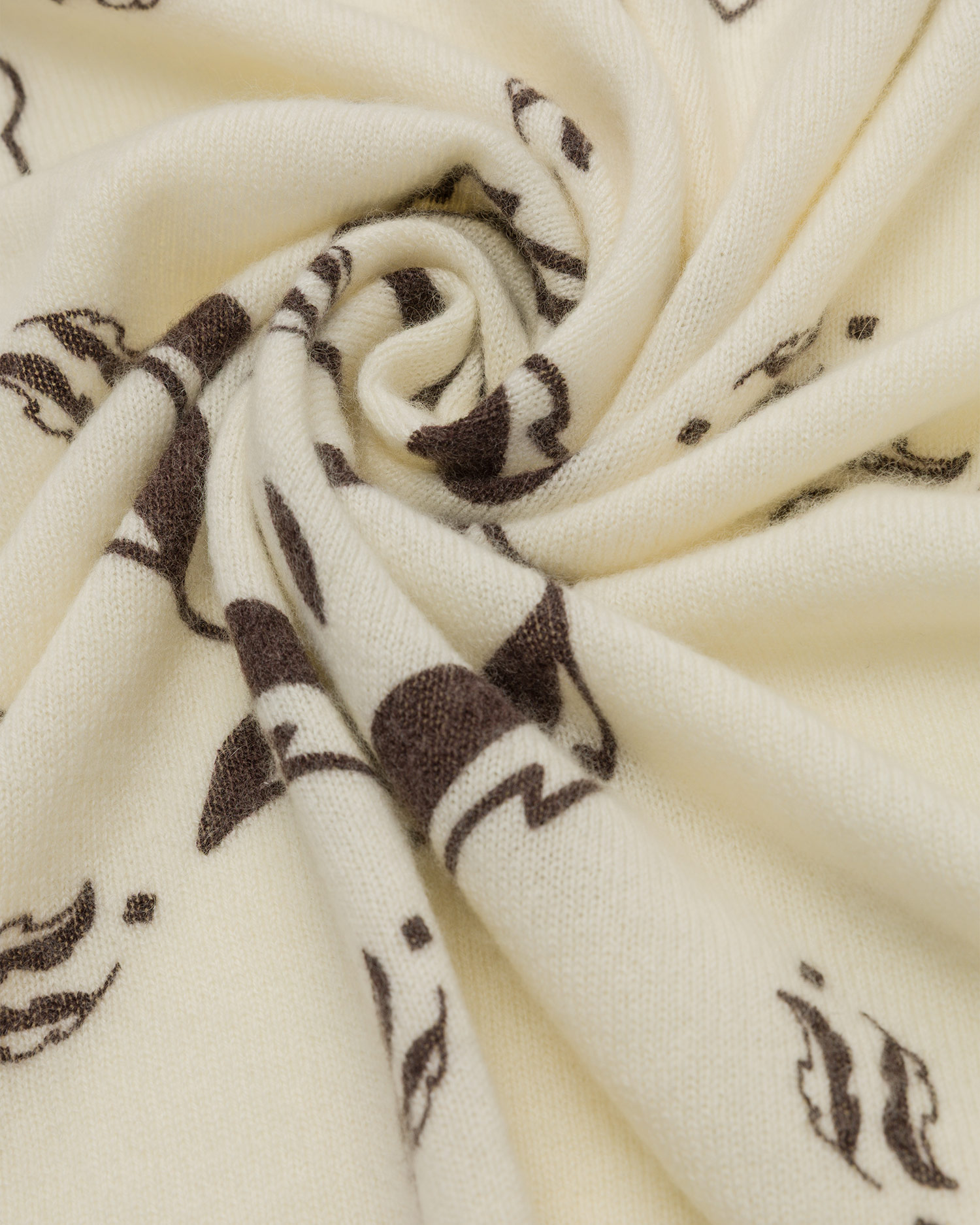 Kujten Hachiko Feather Kaschmirschal für Damen