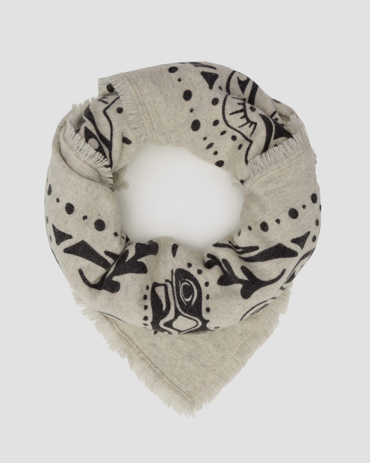 Women's cashmere scarf Kujten Hachiko Inuit