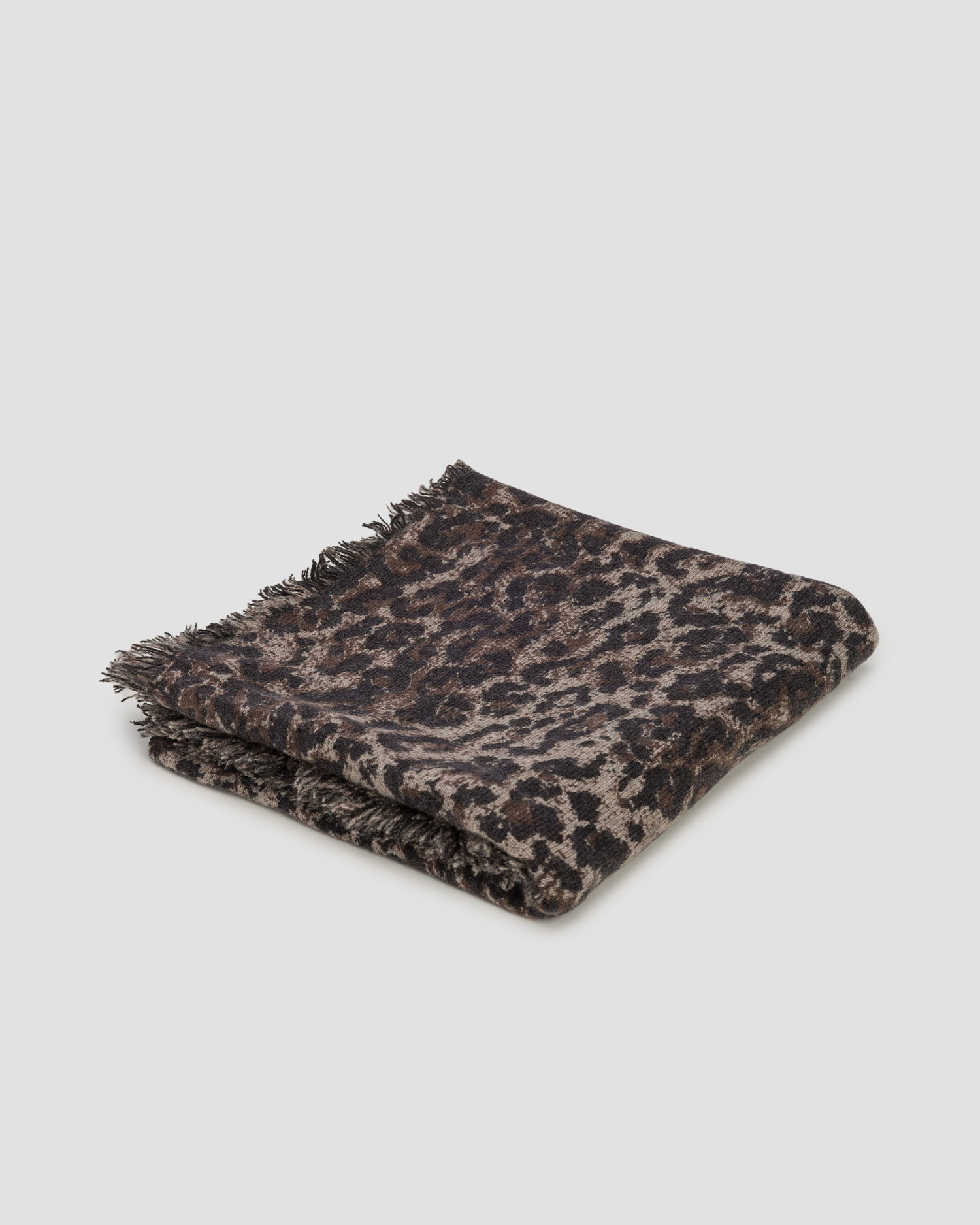 Kujten Hachiko Snow Panther Kaschmirschal für Damen