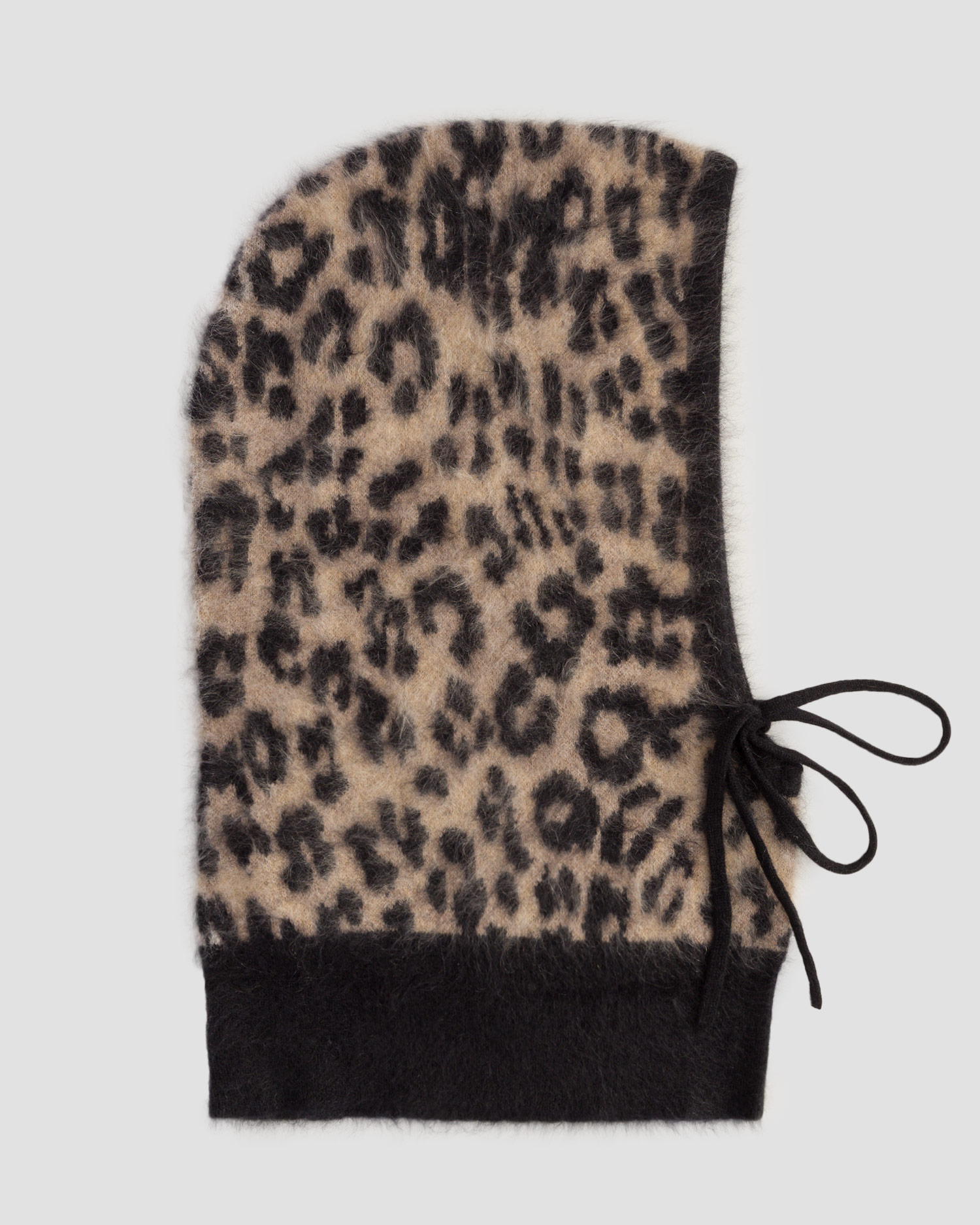 Fular circular din cașmir pentru femei Kujten Sybel Fluffy Leopard