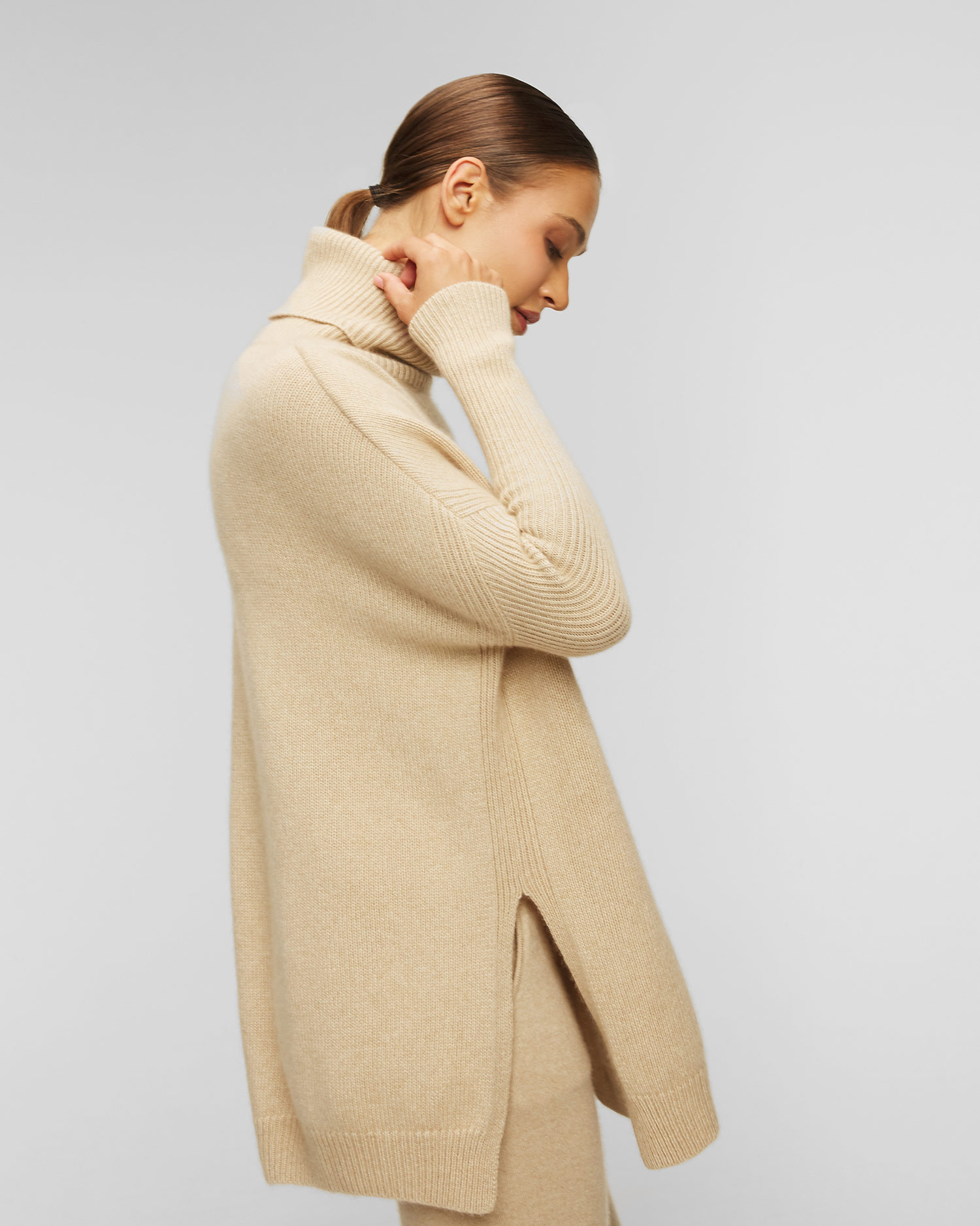 Tunique en cachemire pour femmes Kujten Tali