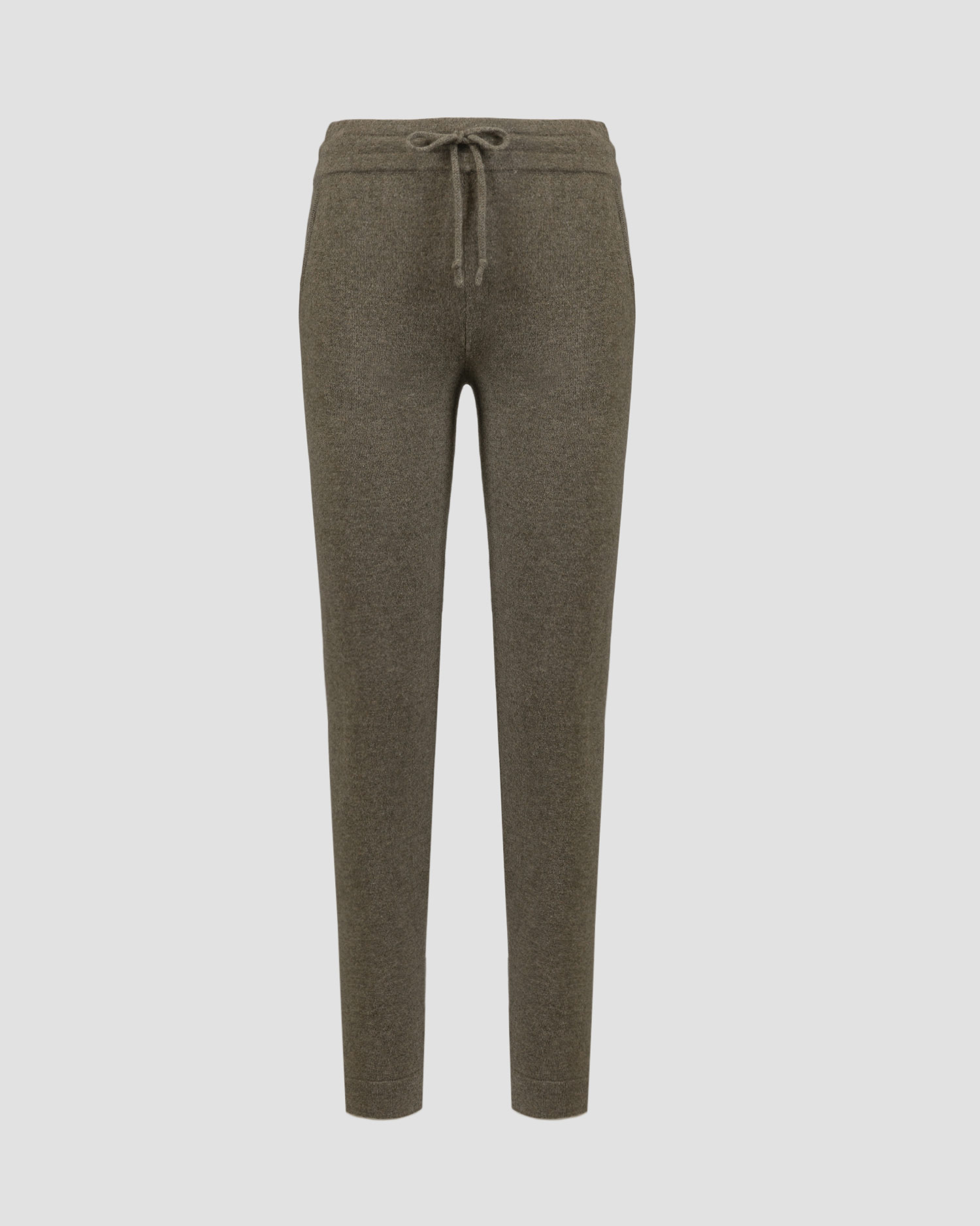 Colanți verzi din cașmir pentru femei Kujten Joggy 2