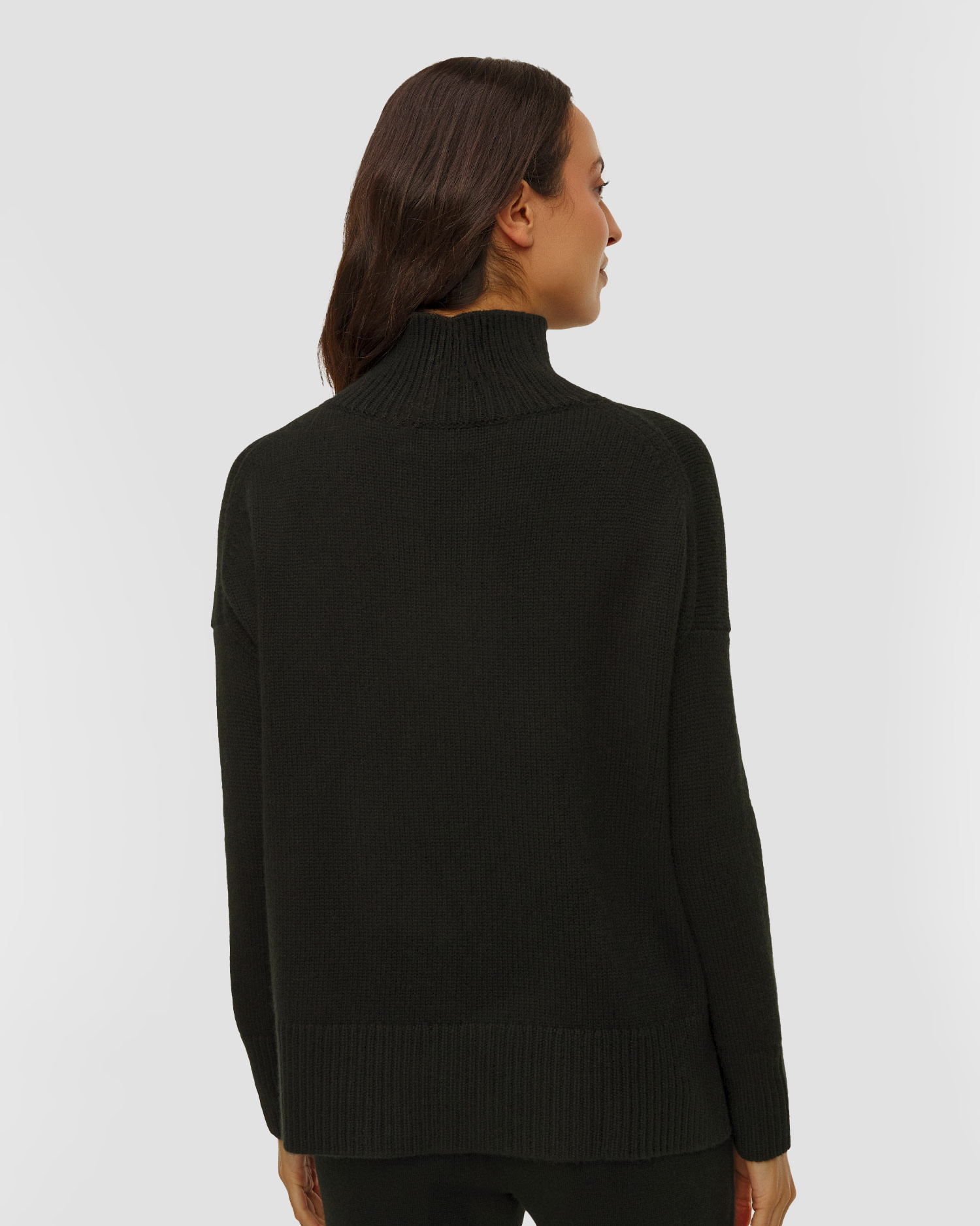 Pulover din cașmir cu guler înalt pentru femei Kujten Ulla