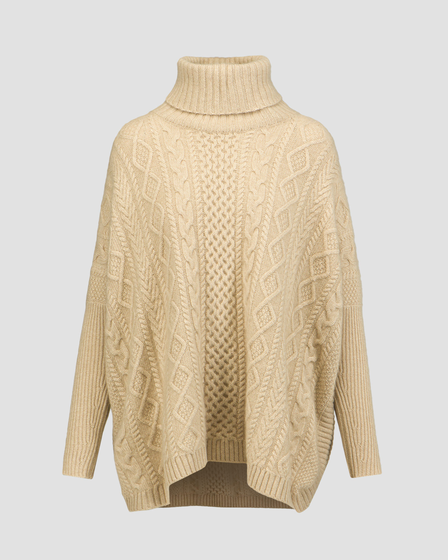 Poncho en cachemire pour femmes Kujten Tami