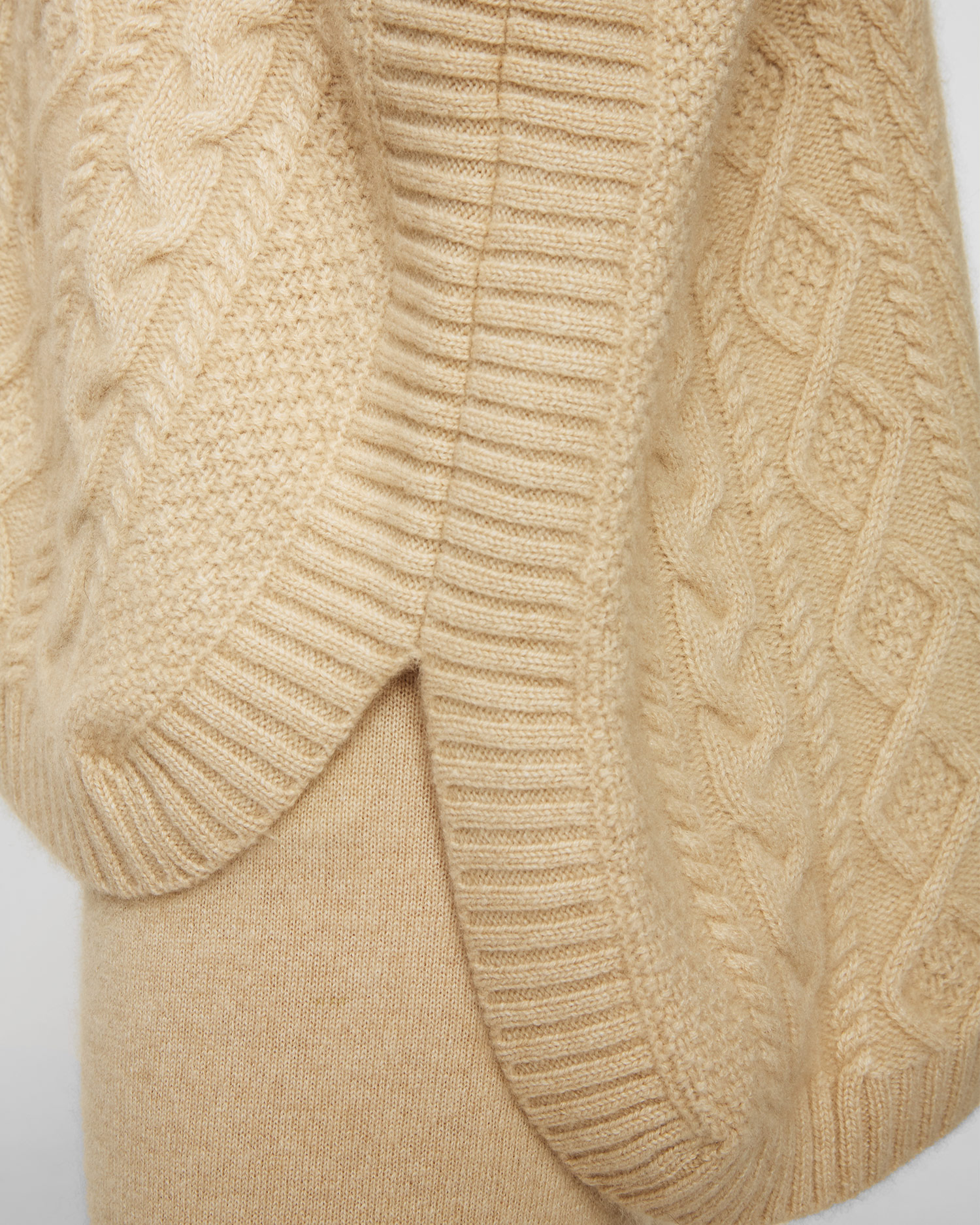 Poncho en cachemire pour femmes Kujten Tami