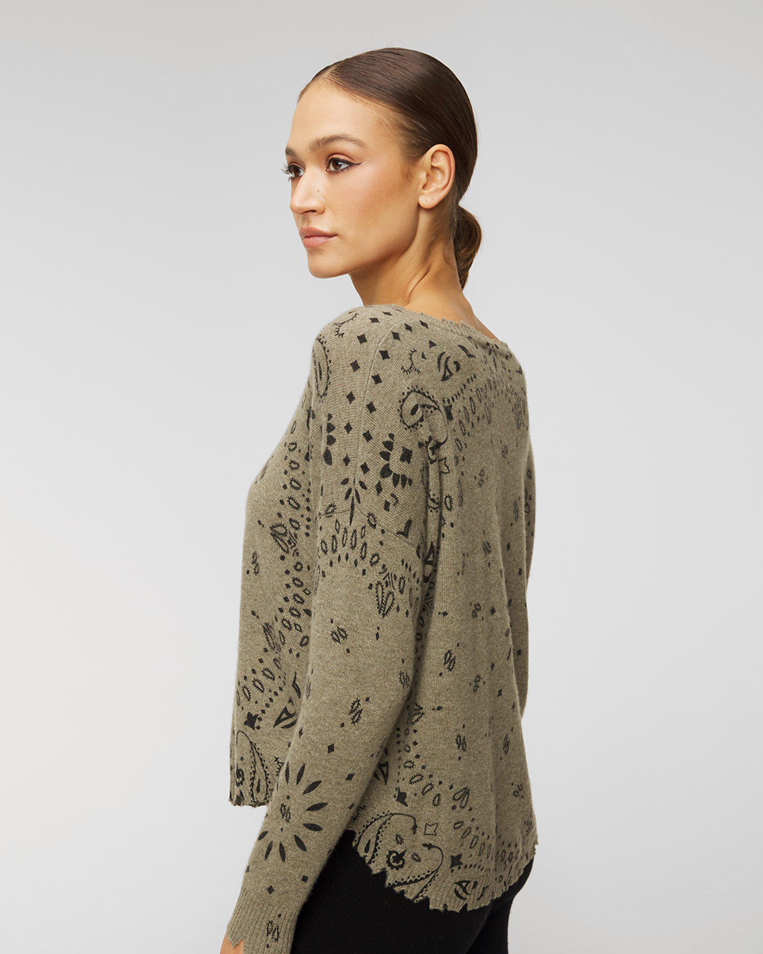 Pull en cachemire KUJTEN MELA BANDANA