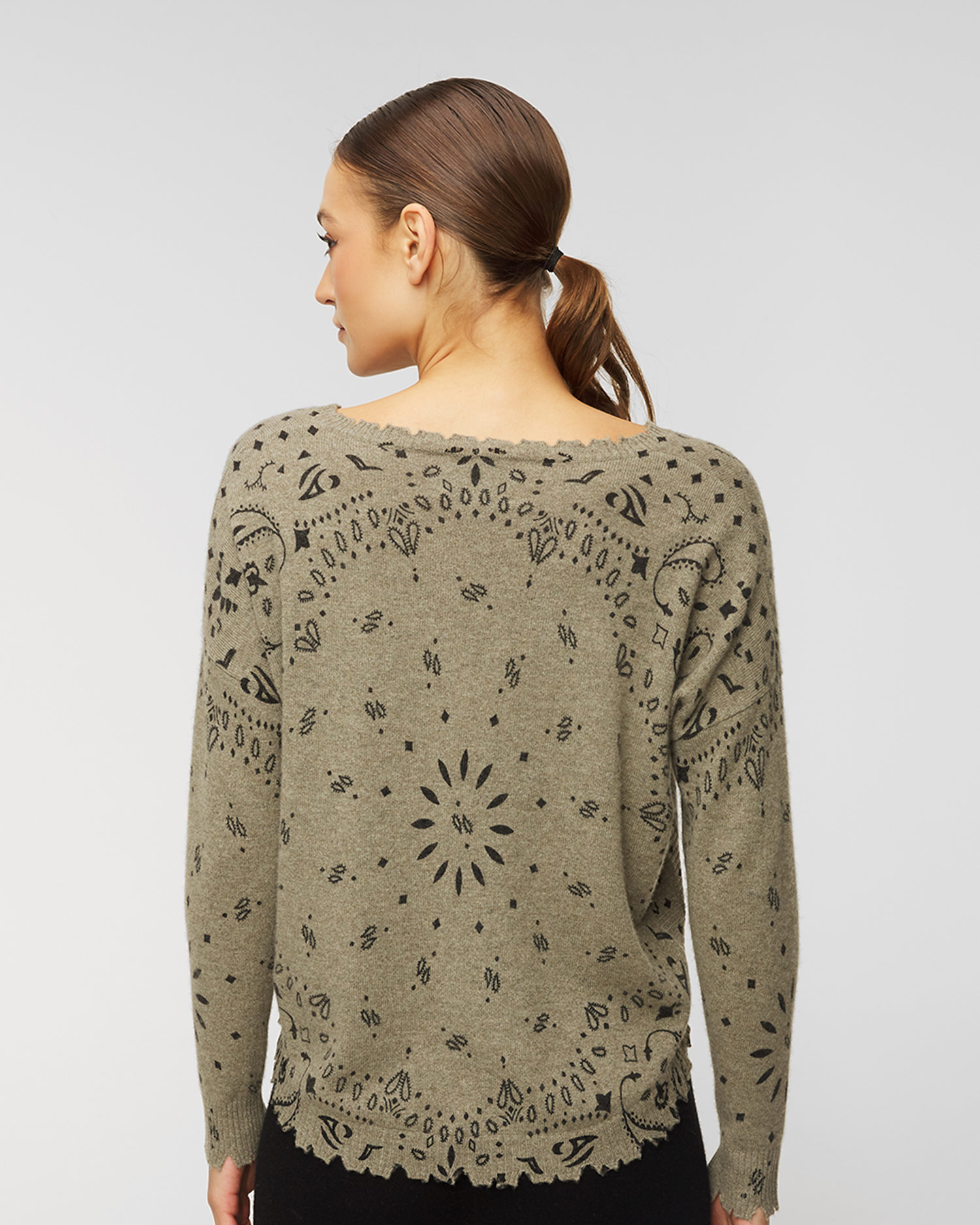 Pull en cachemire KUJTEN MELA BANDANA