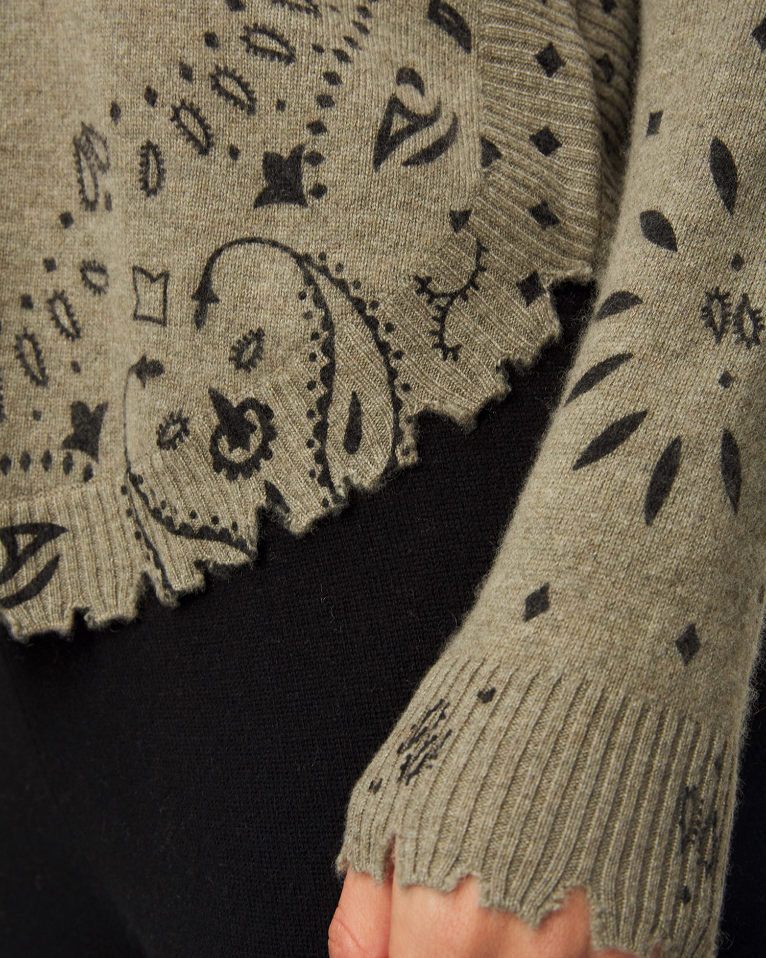 Pull en cachemire KUJTEN MELA BANDANA