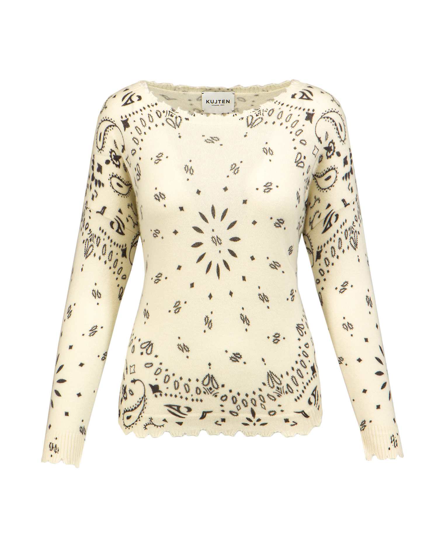 Pull en cachemire KUJTEN MELA BANDANA