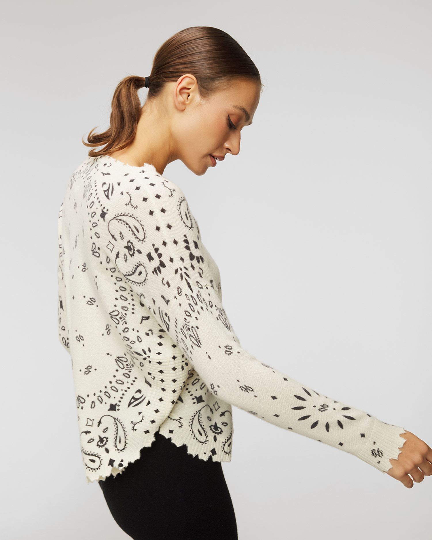 Pull en cachemire KUJTEN MELA BANDANA