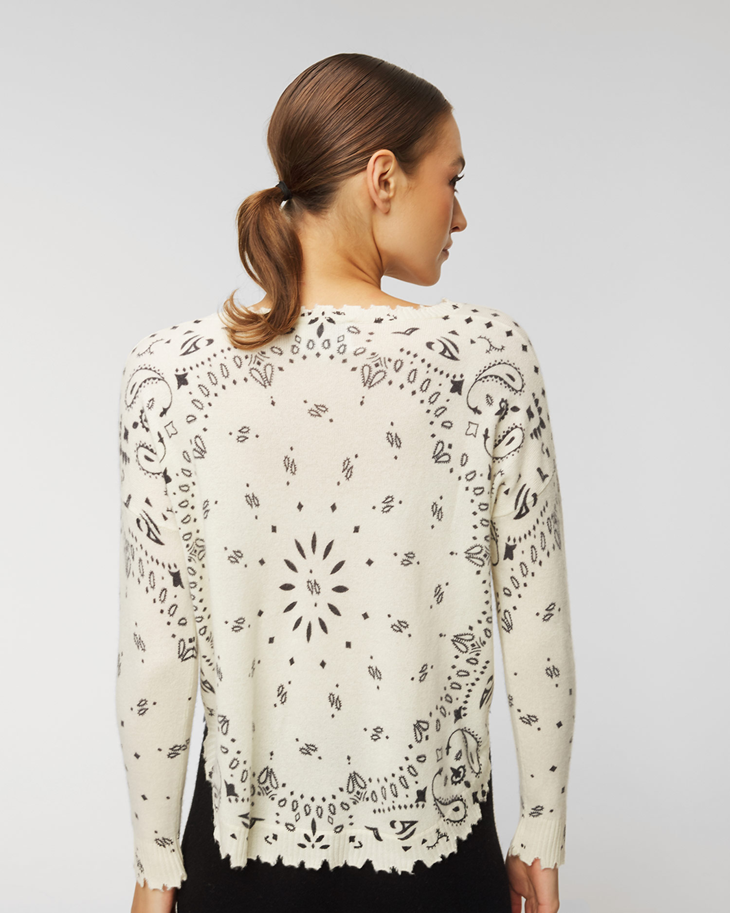 Pull en cachemire KUJTEN MELA BANDANA