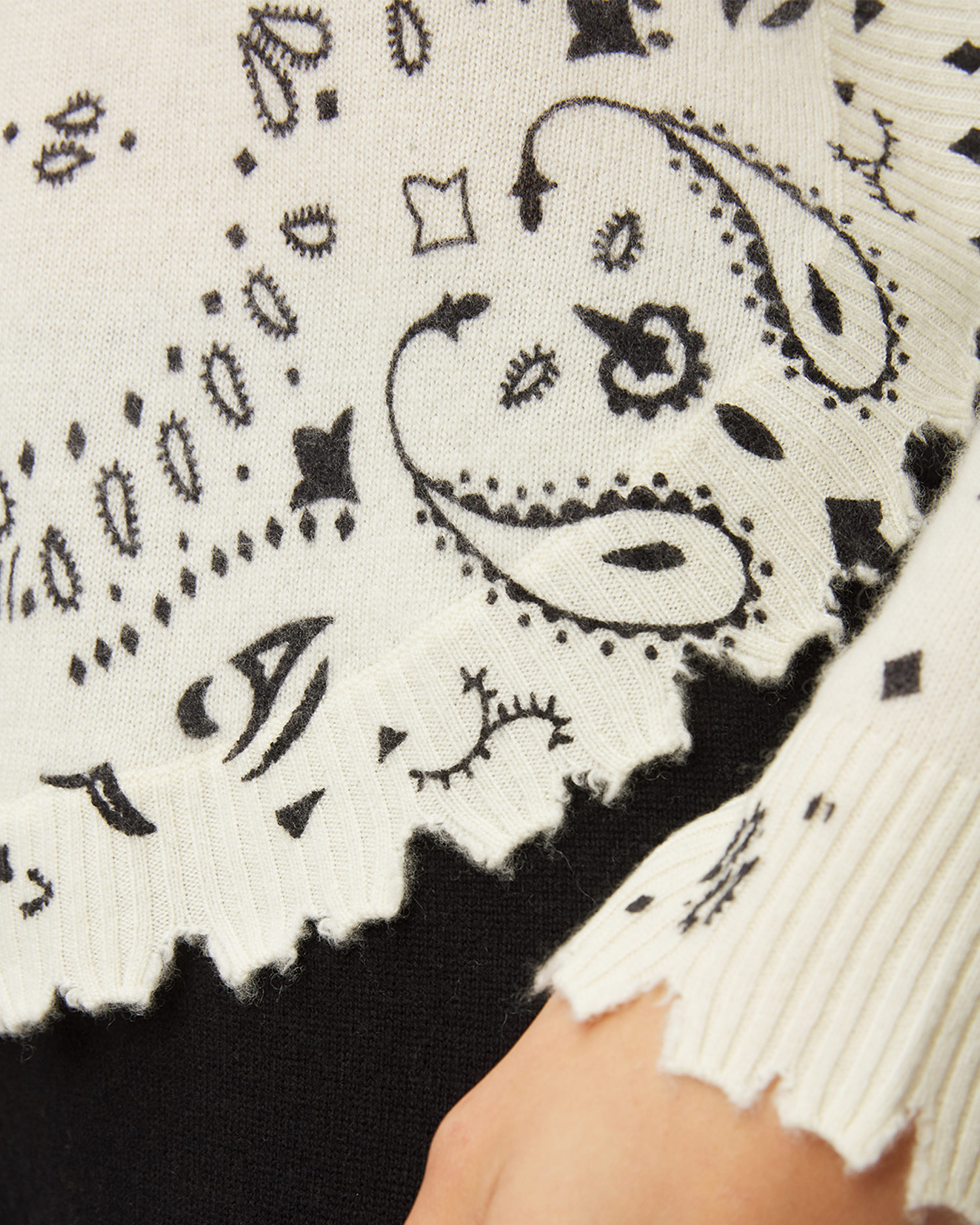 Pull en cachemire KUJTEN MELA BANDANA