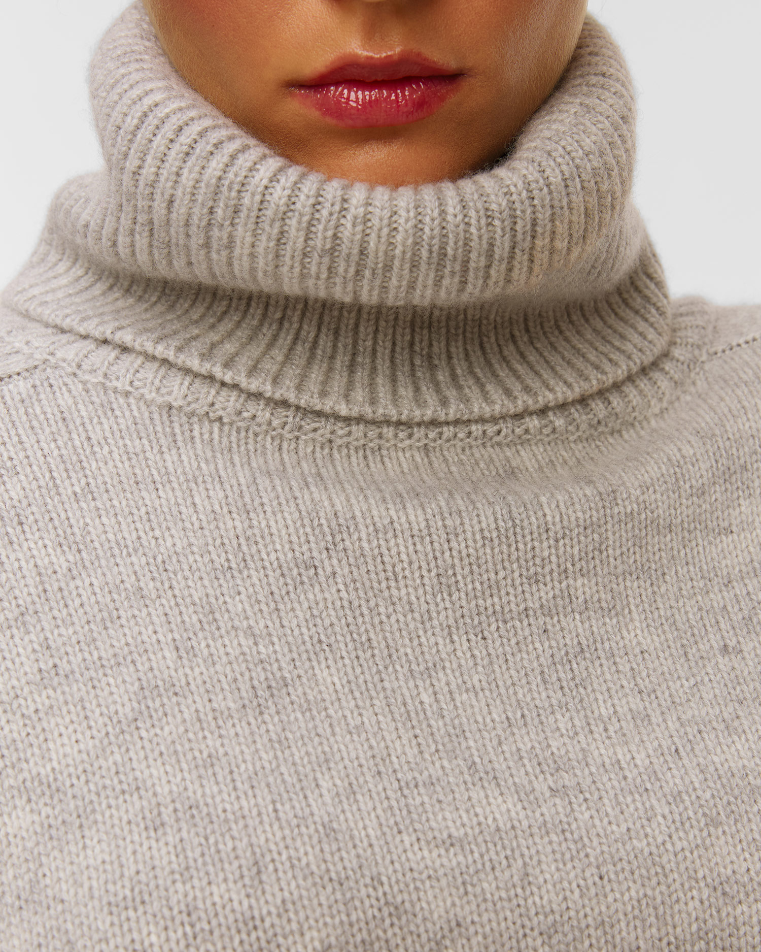 Kujten Diana Kaschmirpullover für Damen in Grau