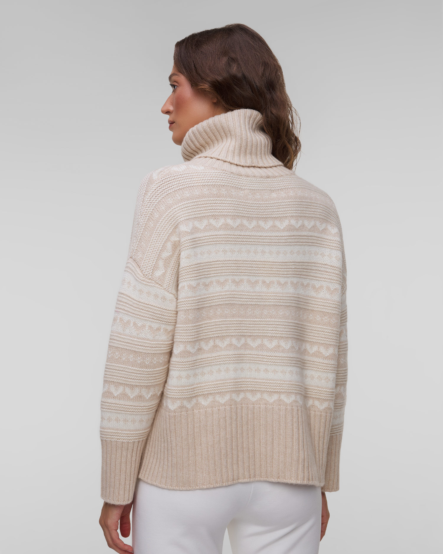 Dámsky béžový rolák Kujten Loulou